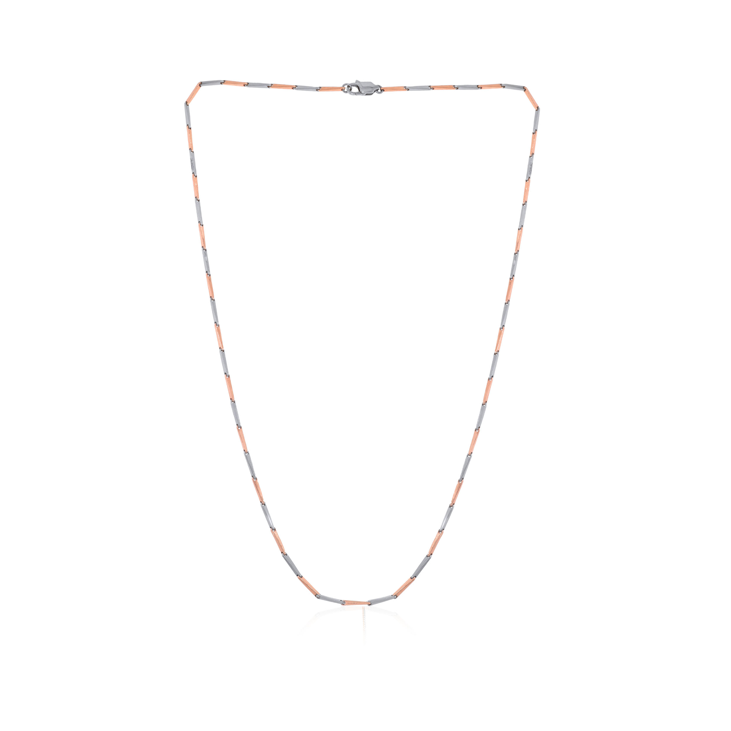 Dual Harmony Unisex Platinum Chain - Senco Gold and Diamonds