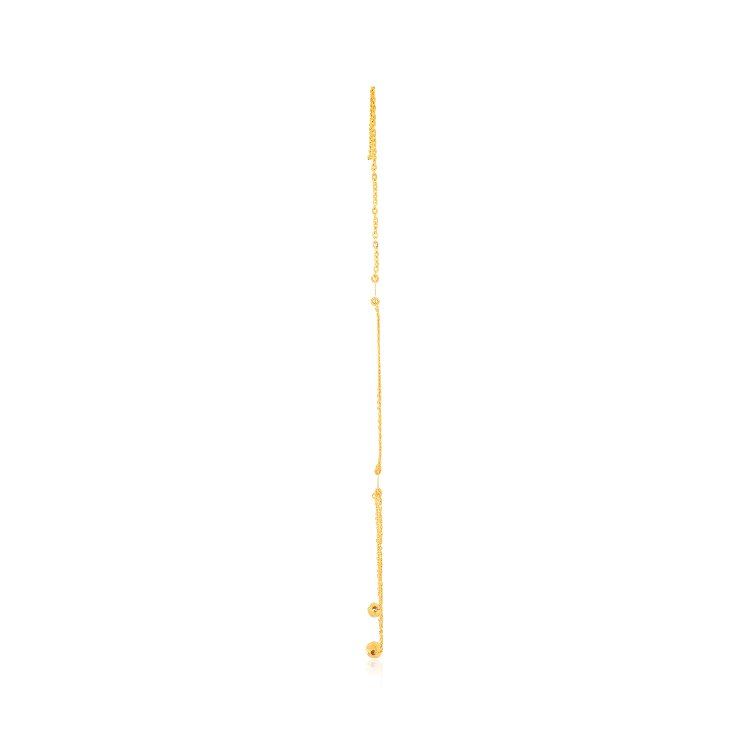 Blossomed Connection Gold Chain - Senco Gold and Diamonds