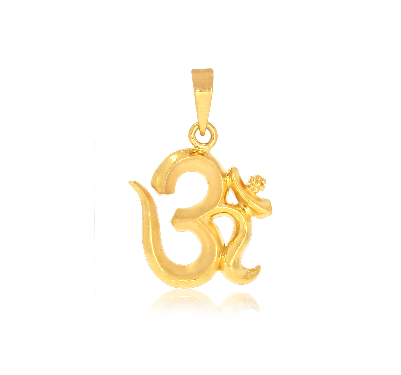 Holy Om Gold Pendant - Senco Gold and Diamonds