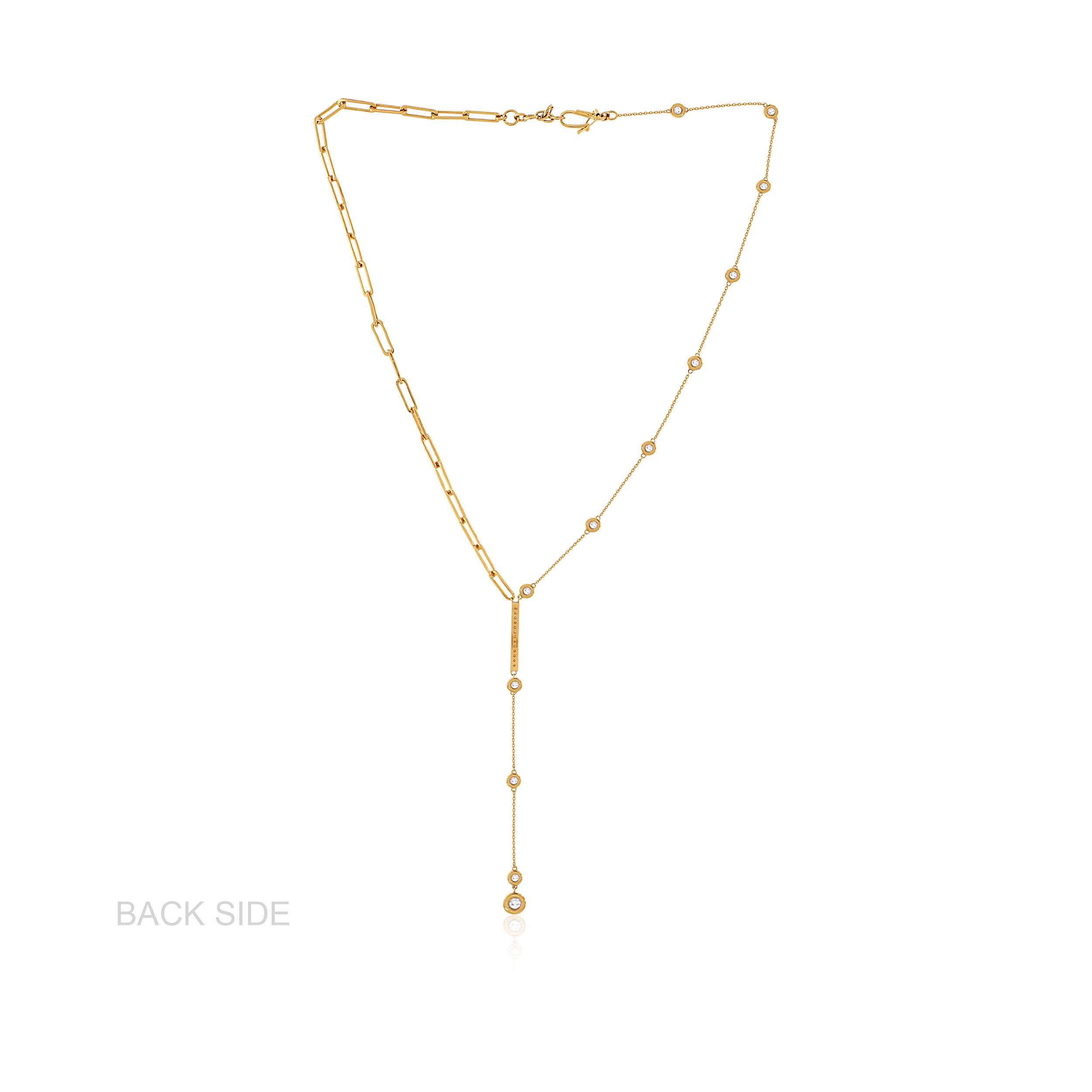 Fashionable Drops Diamond Necklace - Senco Gold and Diamonds