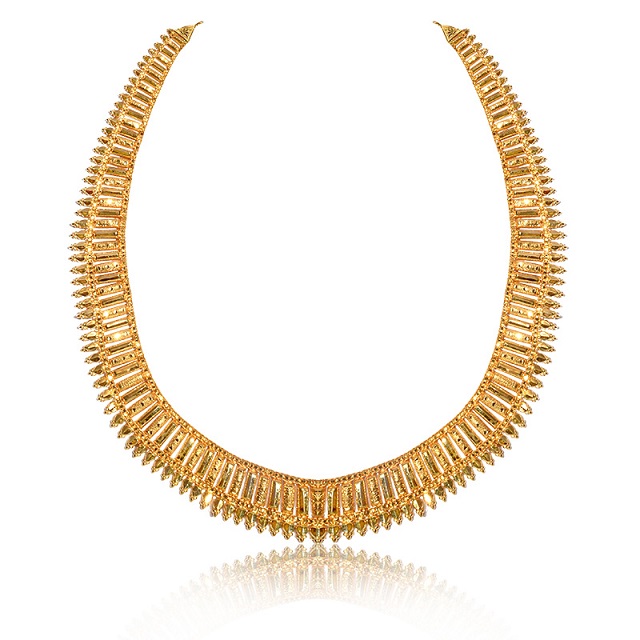 Trendy Ethnicity Gold Necklace - Senco Gold and Diamonds
