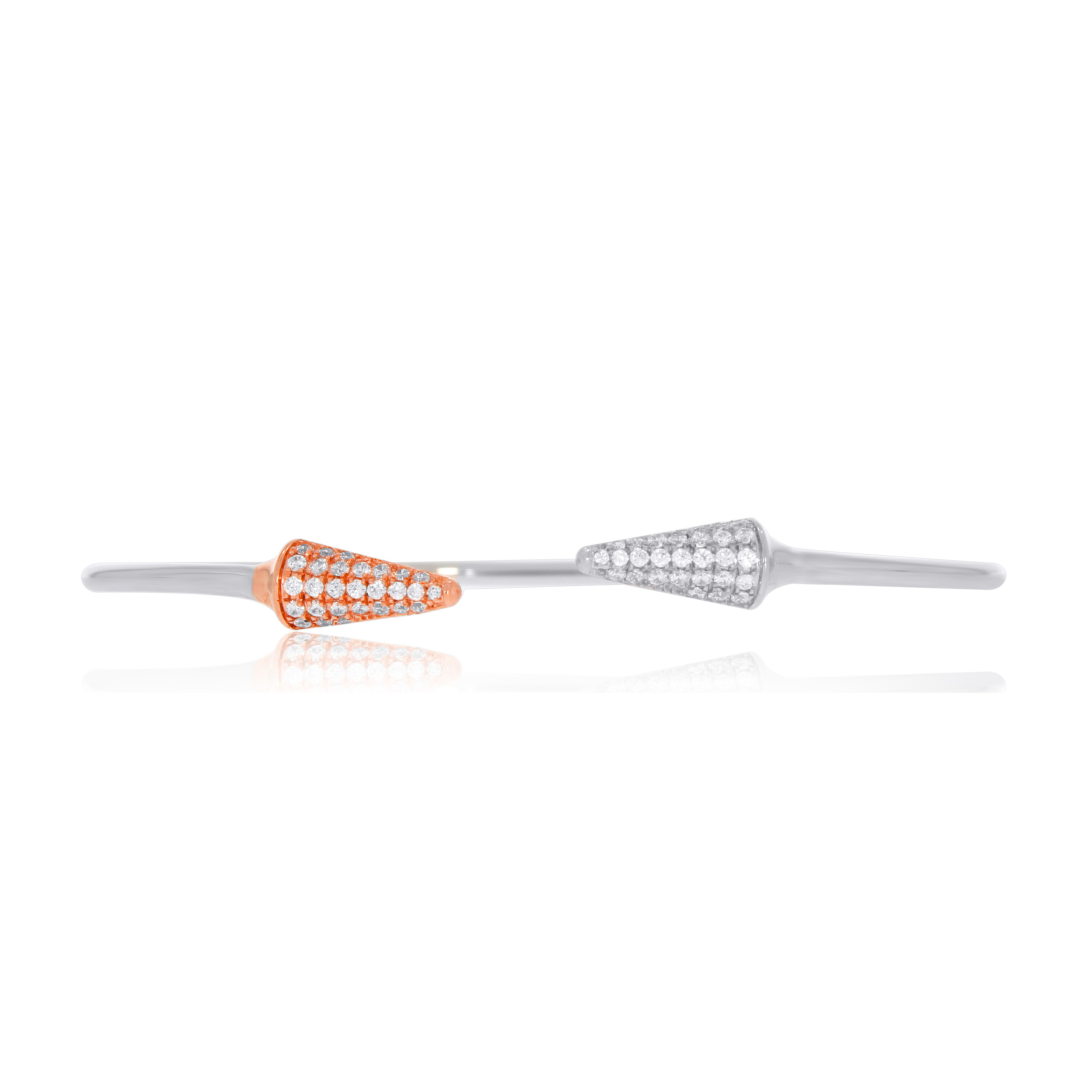 Spearhead Platinum Bracelet - Senco Gold and Diamonds