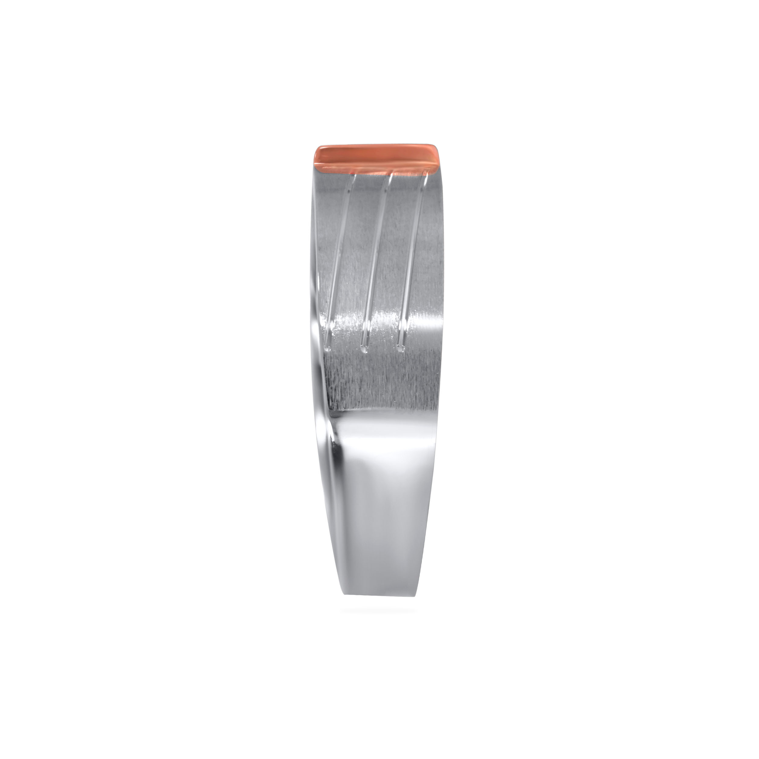 Treasure Array Men Platinum Band Ring - Senco Gold and Diamonds