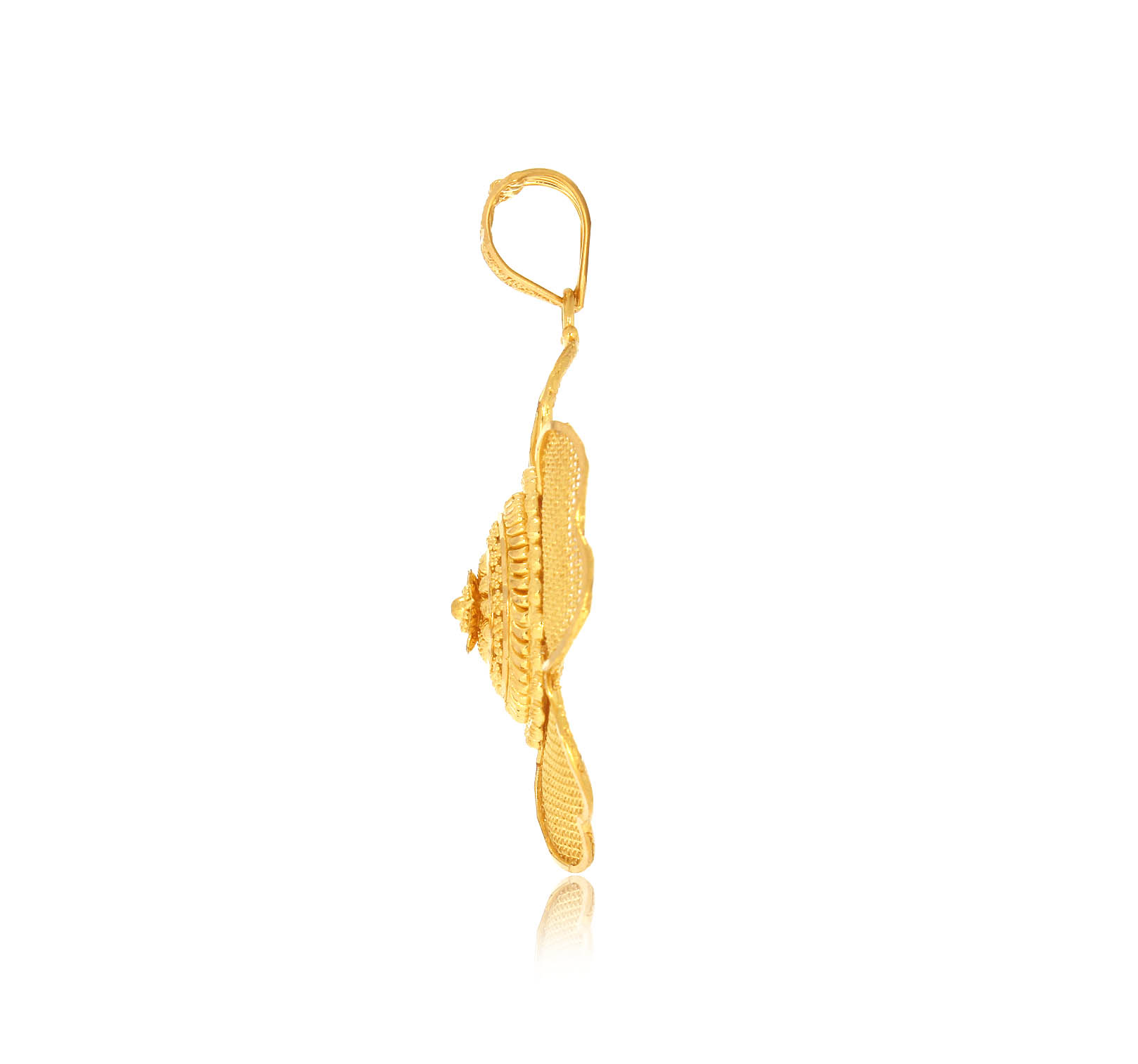Serene Blossom Gold Pendant - Senco Gold and Diamonds