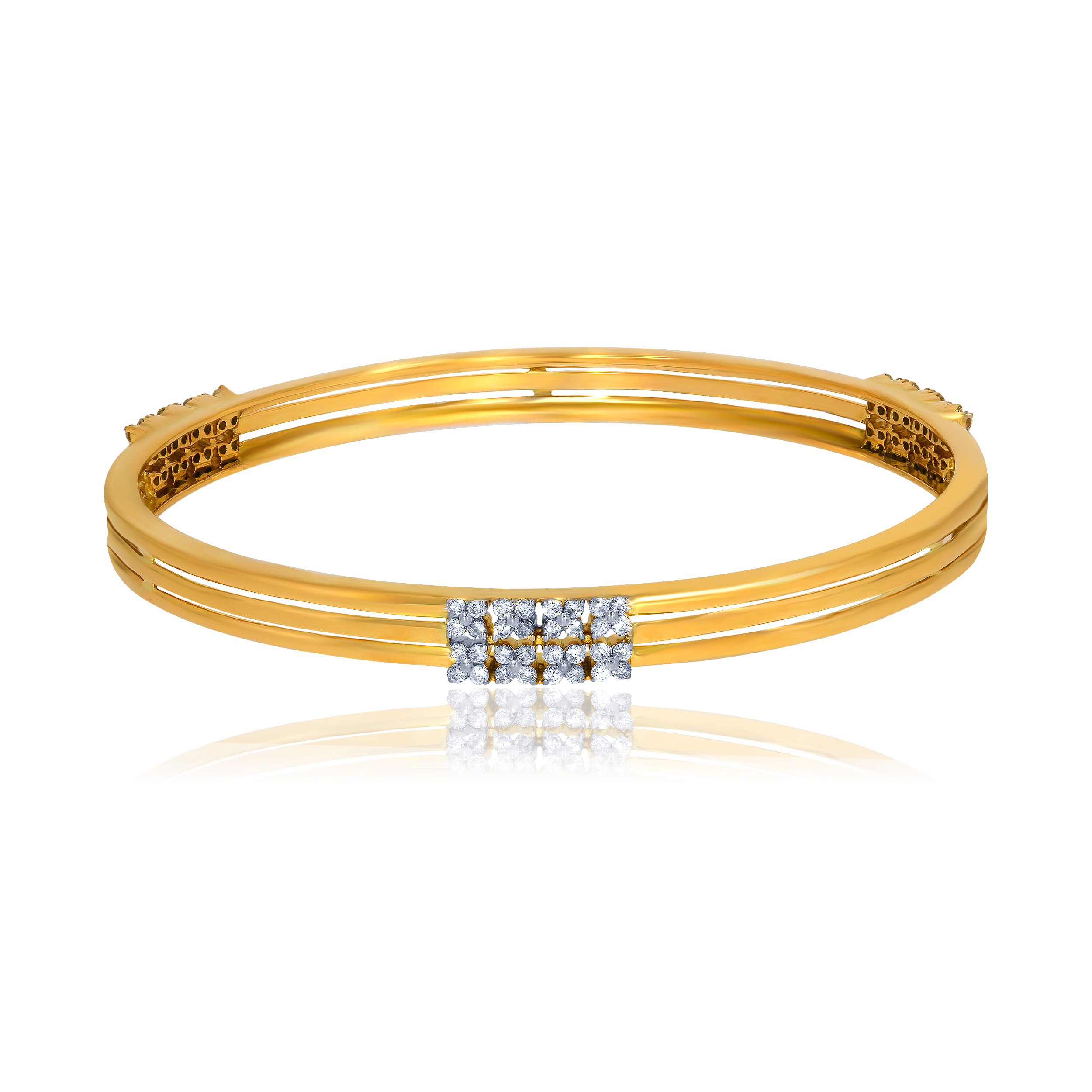 Charming Allure Diamond Bangle - Senco Gold and Diamonds