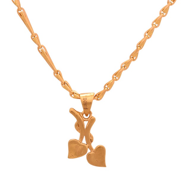 Leafy Adore Gold Pendant - Senco Gold and Diamonds