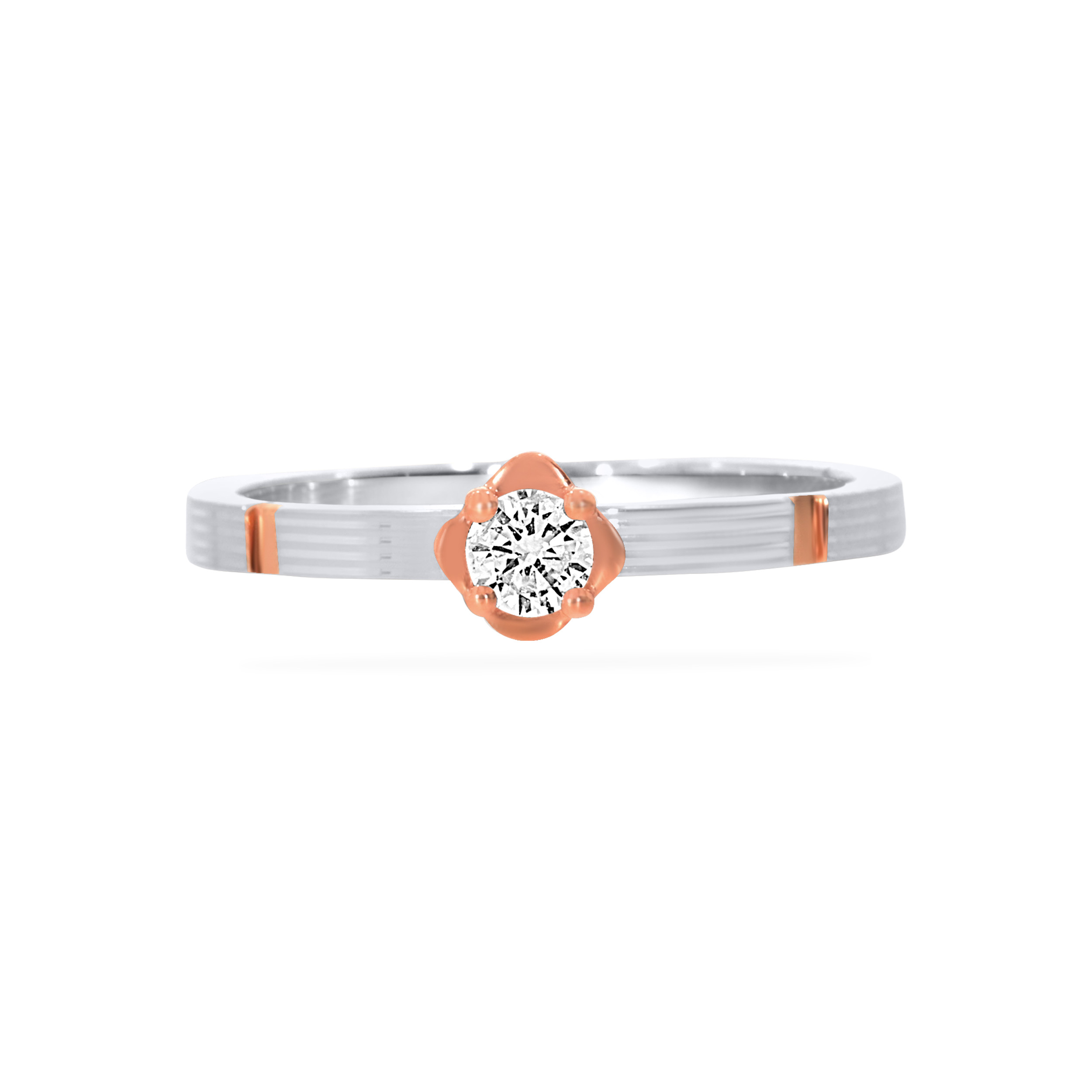  Floral Recluse Platinum Ring - Senco Gold and Diamonds
