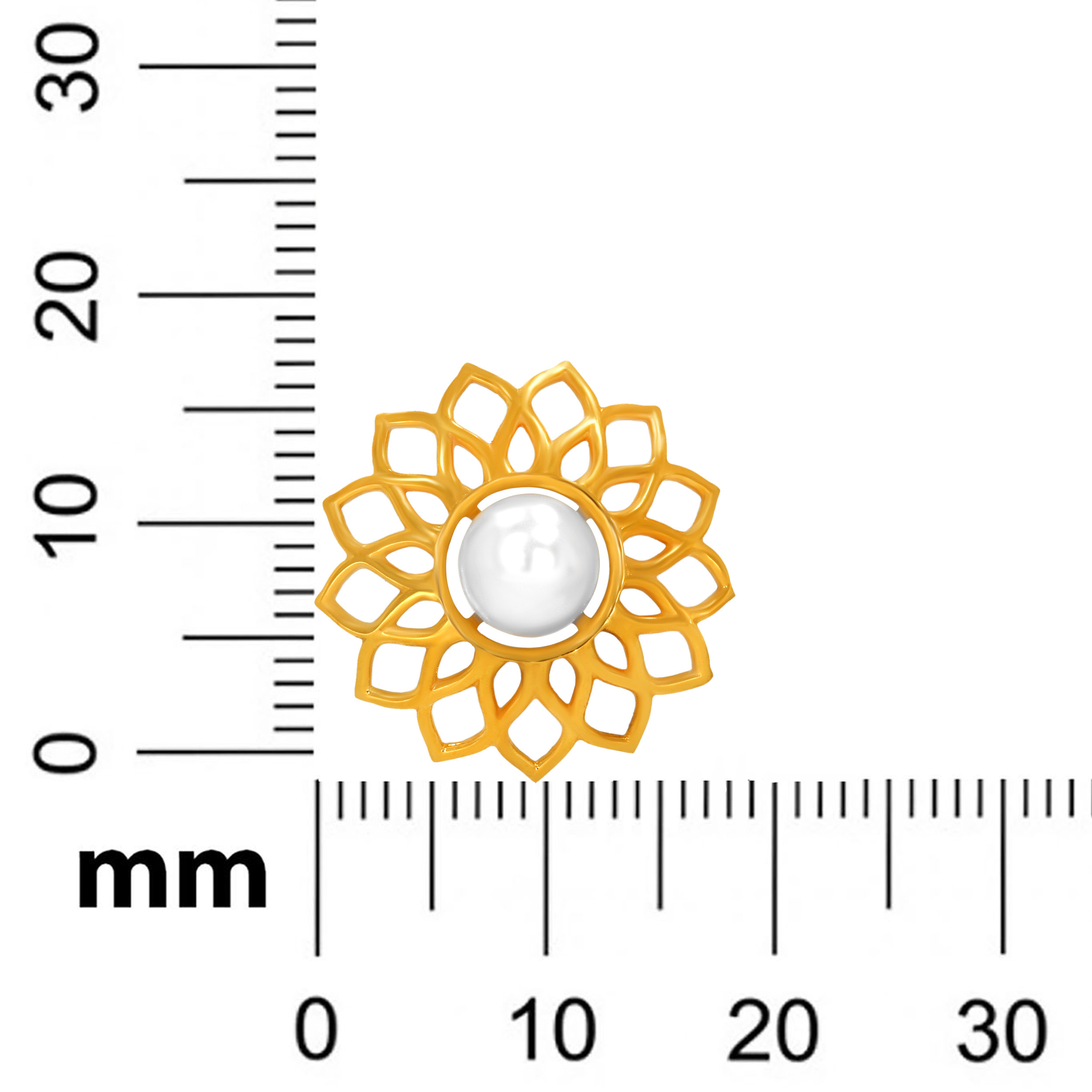 Ultimate Sunshine Gold Studs - Senco Gold and Diamonds