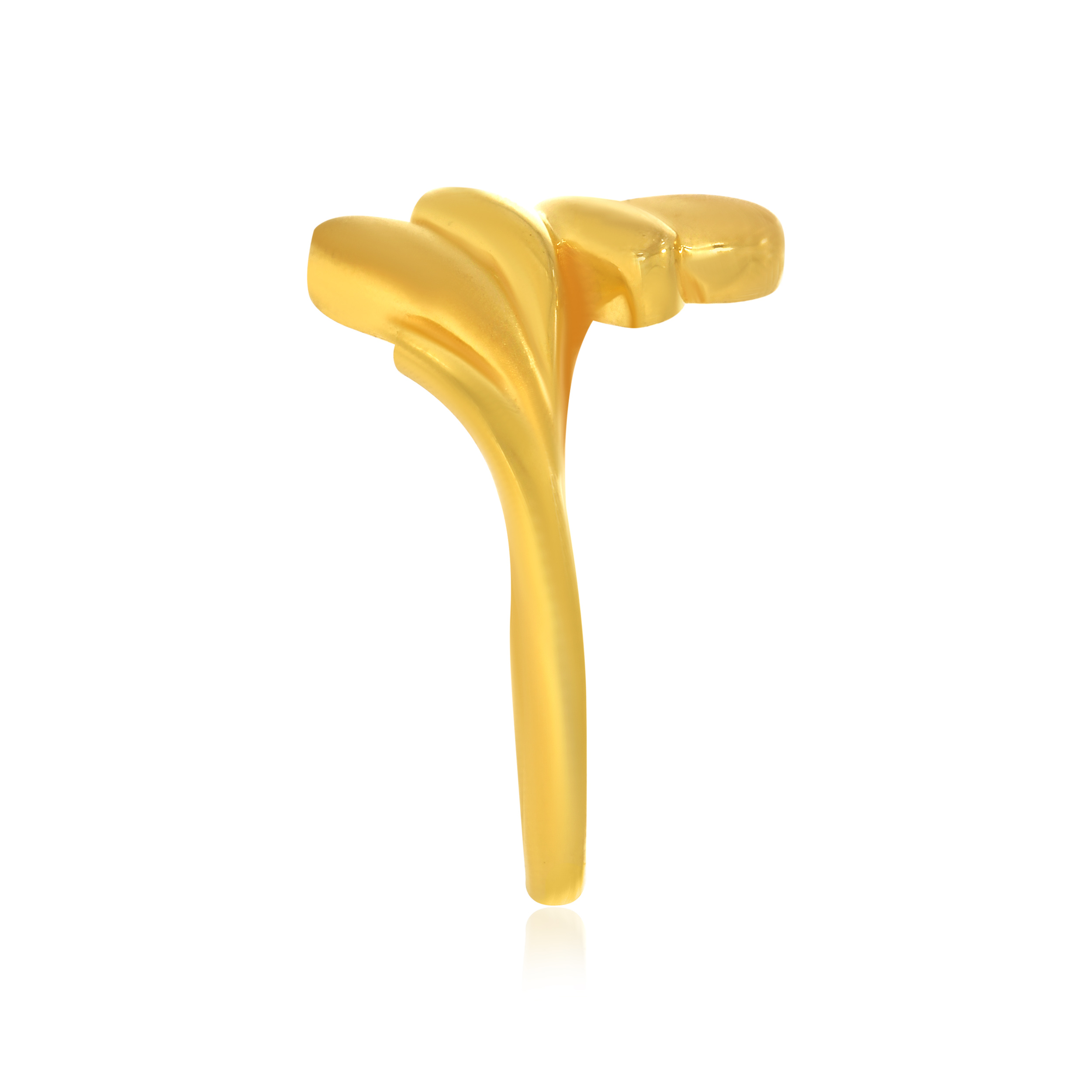 Dual Heart Gold Ring - Senco Gold and Diamonds
