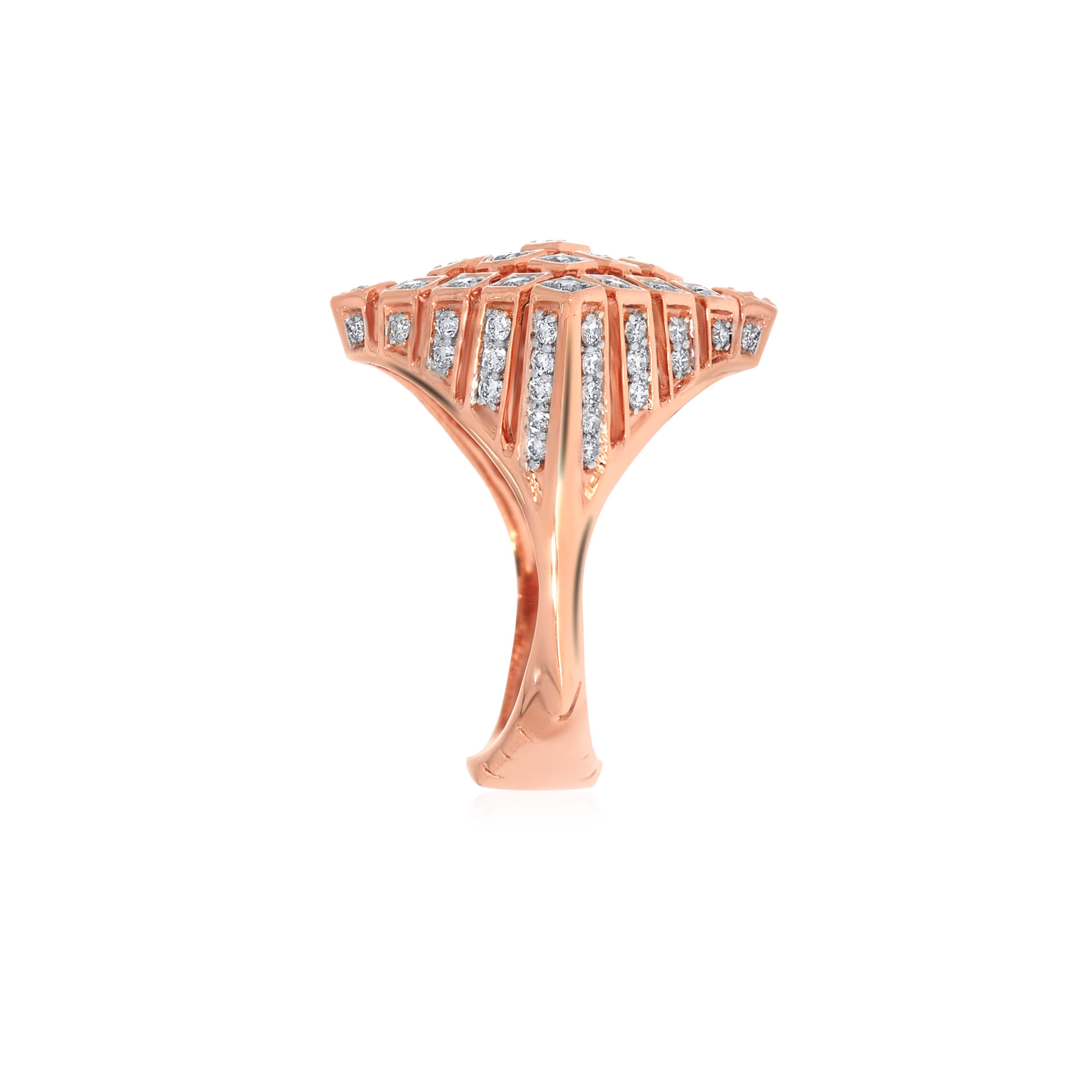 Rhombic Whisper Diamond Ring - Senco Gold and Diamonds