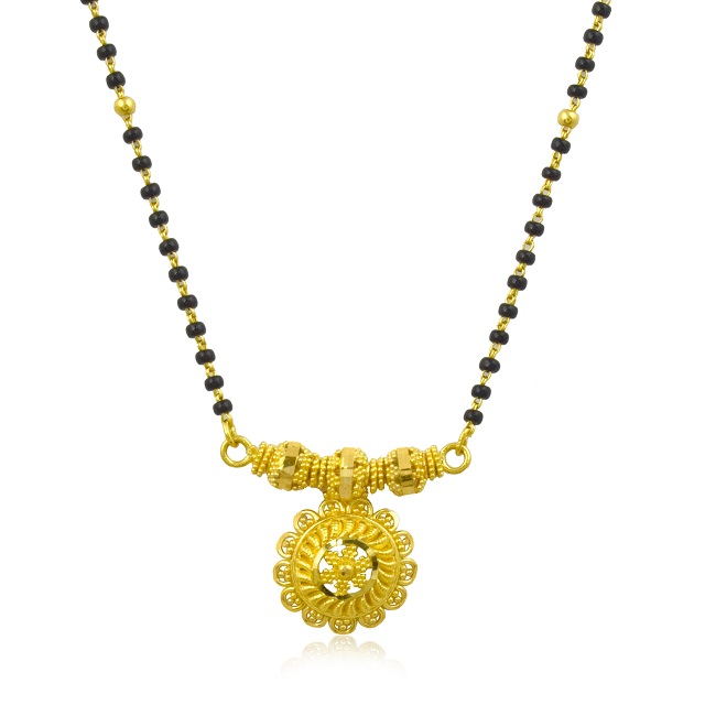 Blessed Ritual Gold Mangalsutra - Senco Gold and Diamonds