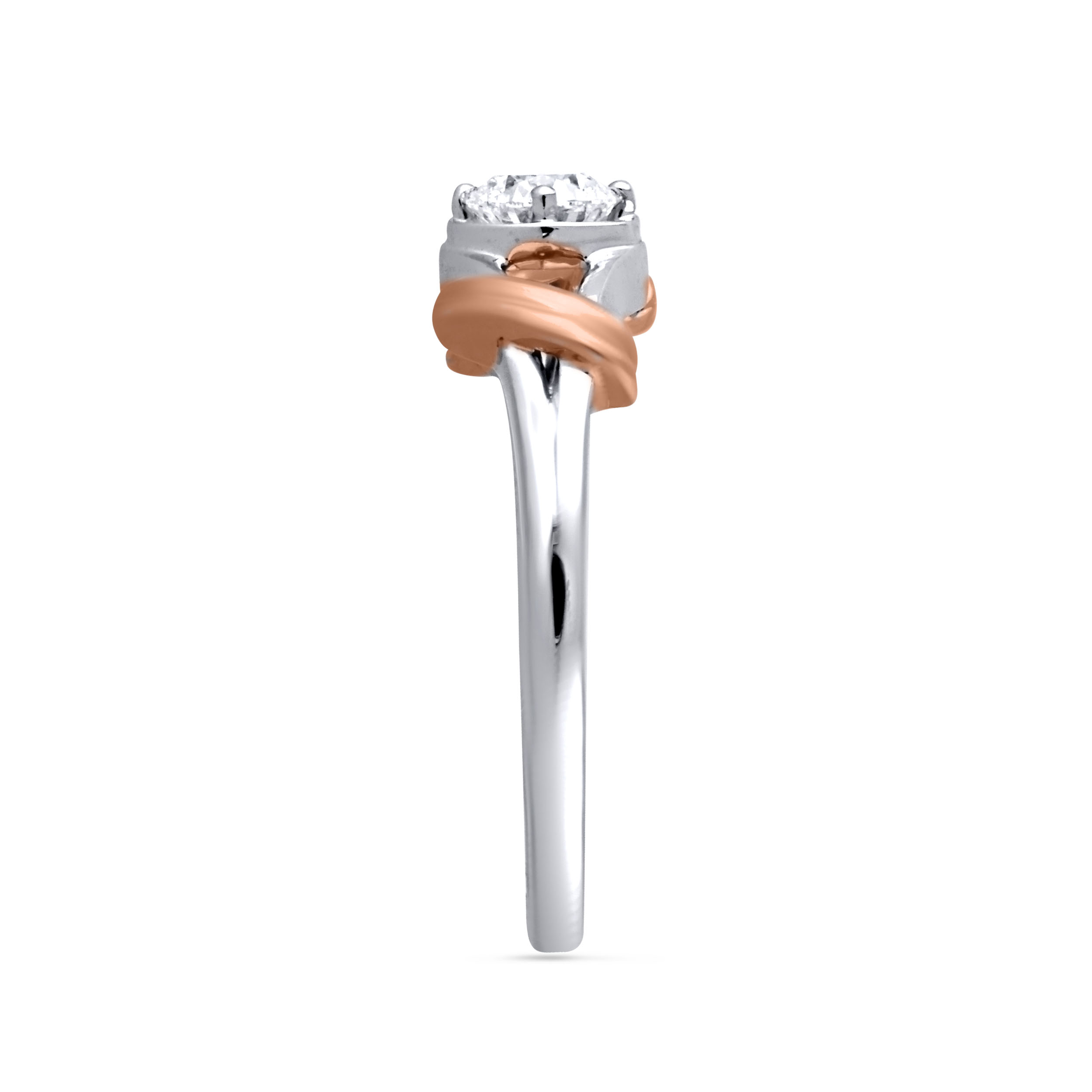 Sparkling Bond Platinum Ring - Senco Gold and Diamonds