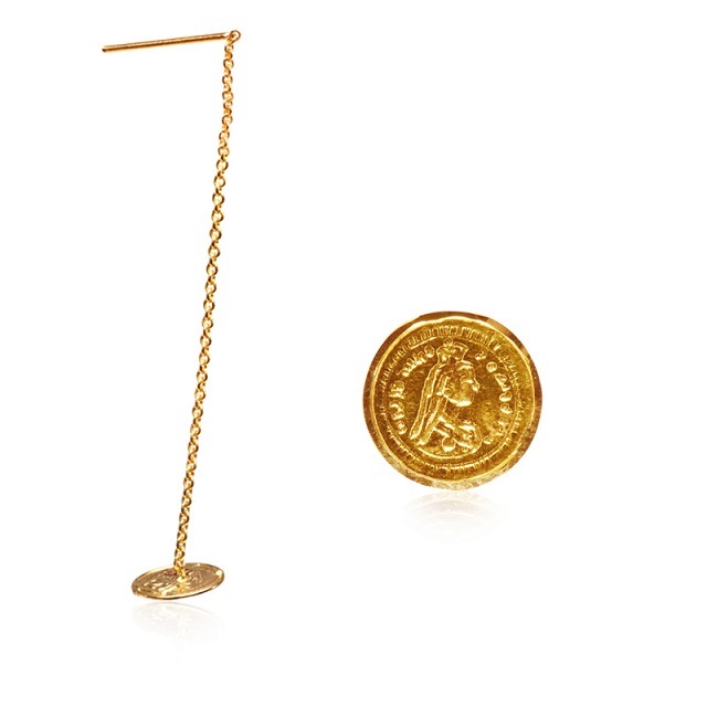Guinea Gold Sui Dhaga Earrings - Senco Gold and Diamonds