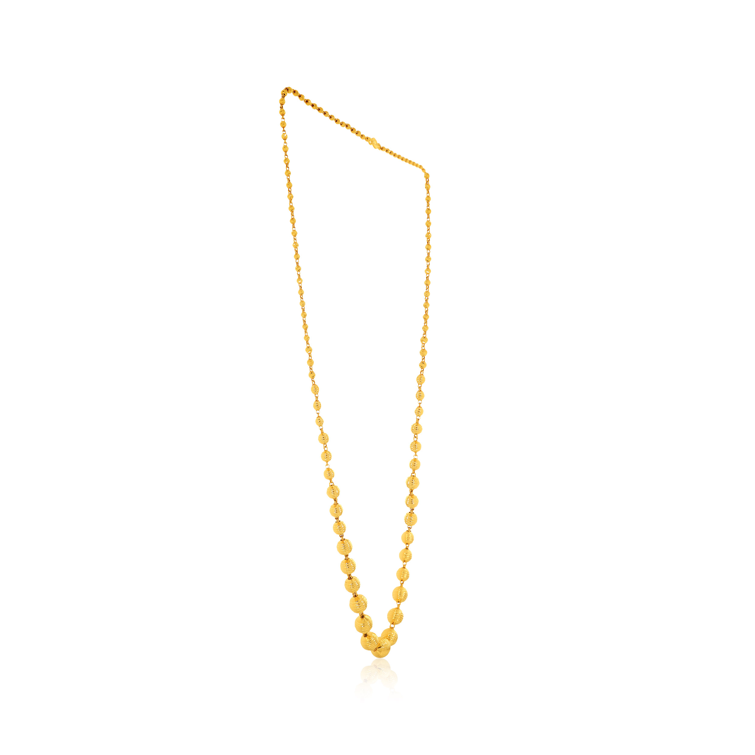 Dancing Spheres Gold Chain - Senco Gold and Diamonds