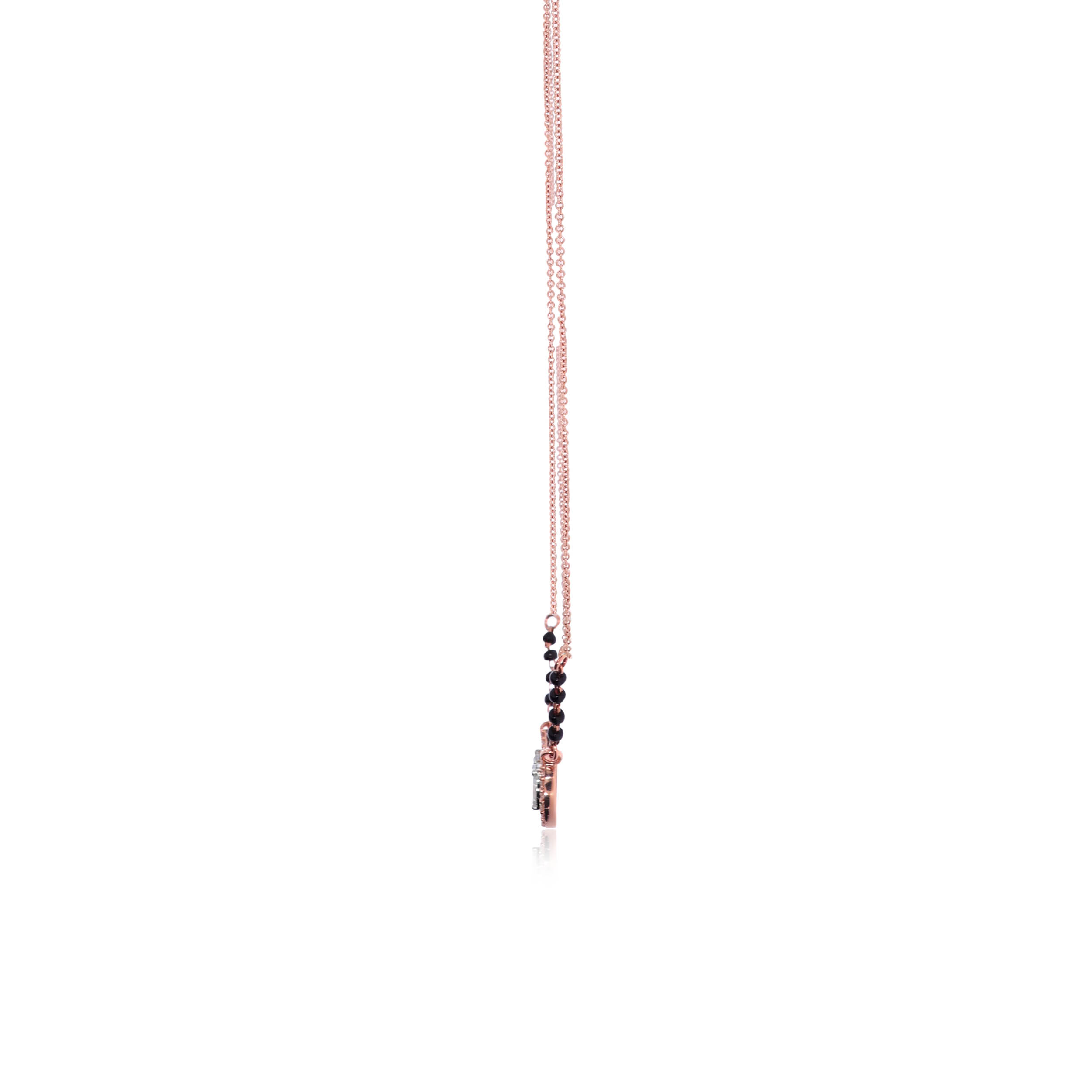 Diverse Duo Diamond Mangalsutra - Senco Gold and Diamonds