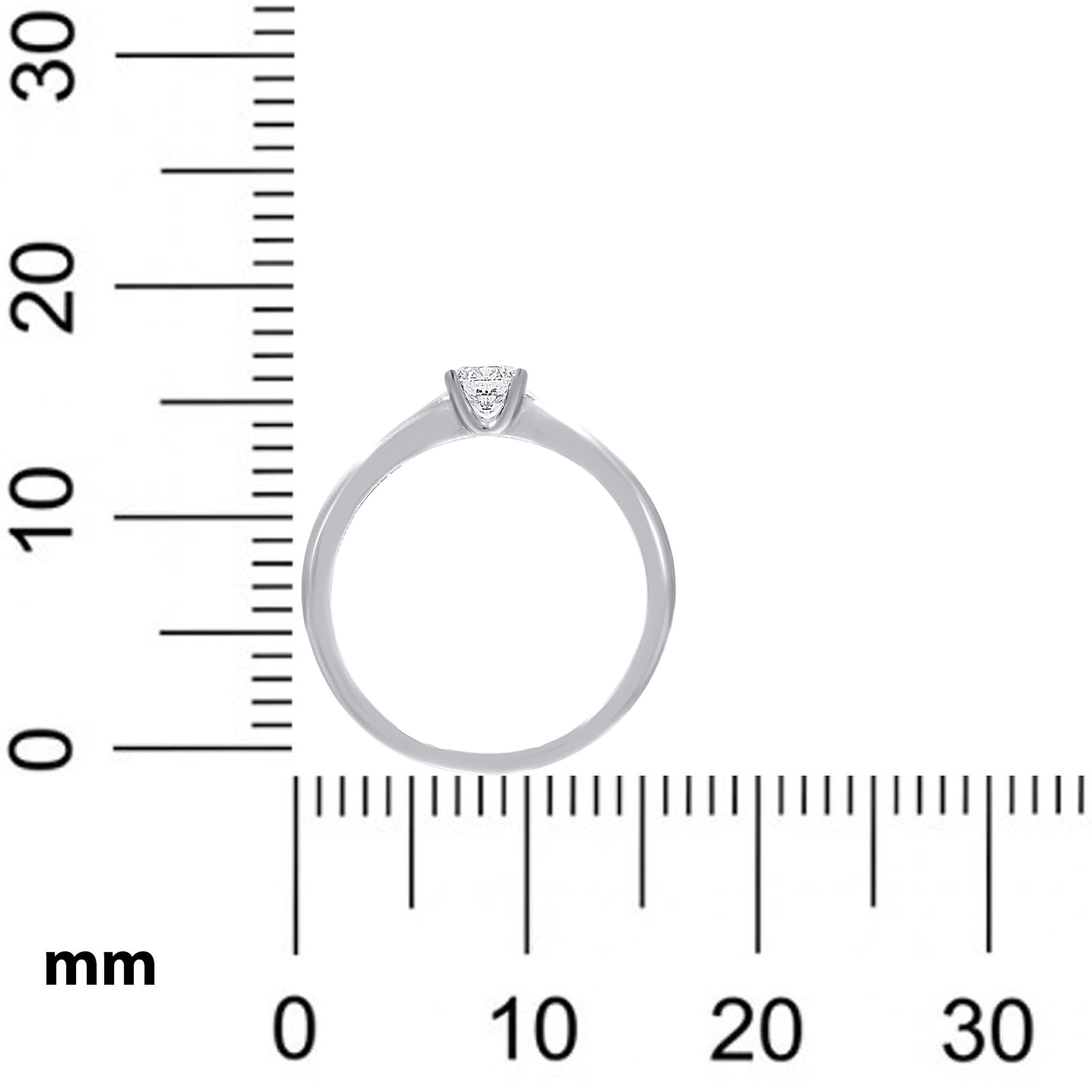 Poise of Presence Platinum Ring - Senco Gold and Diamonds