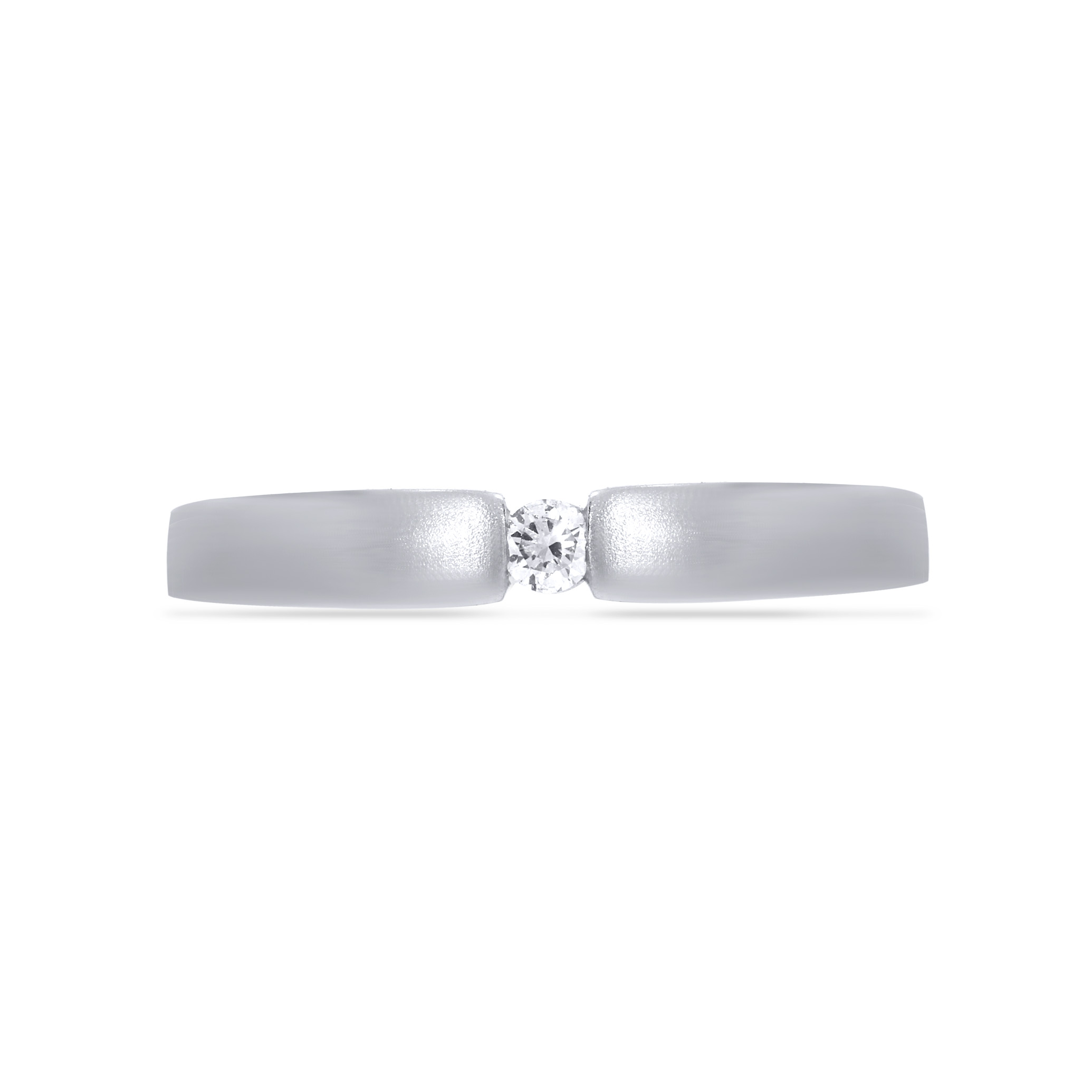 Scintillating Connection Men Platinum Ring - Senco Gold and Diamonds
