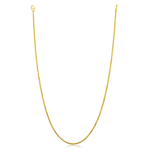 Sleek Entwine Gold Chain - Senco Gold and Diamonds