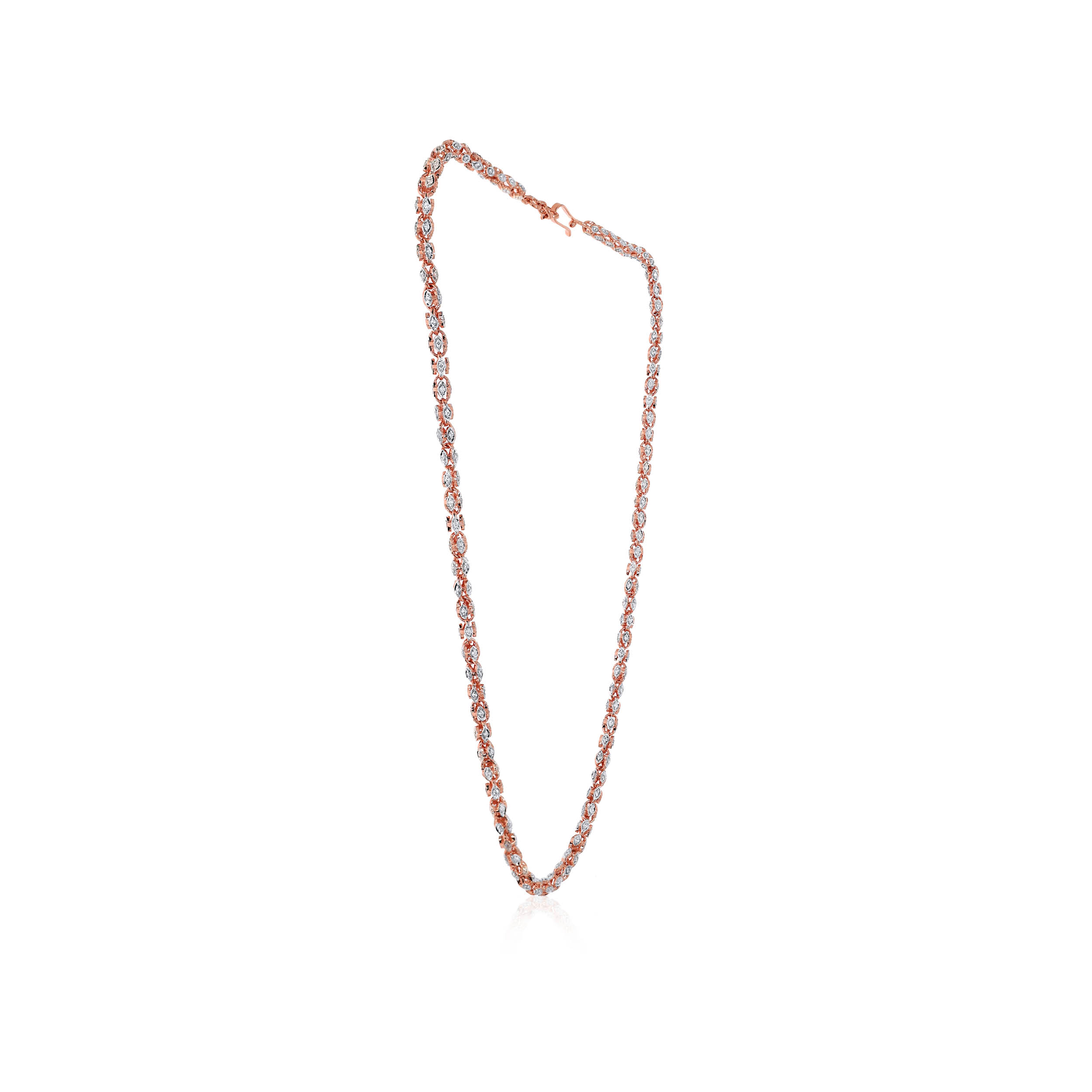 Mesmerizing Marquise Unisex Diamond Chain - Senco Gold and Diamonds