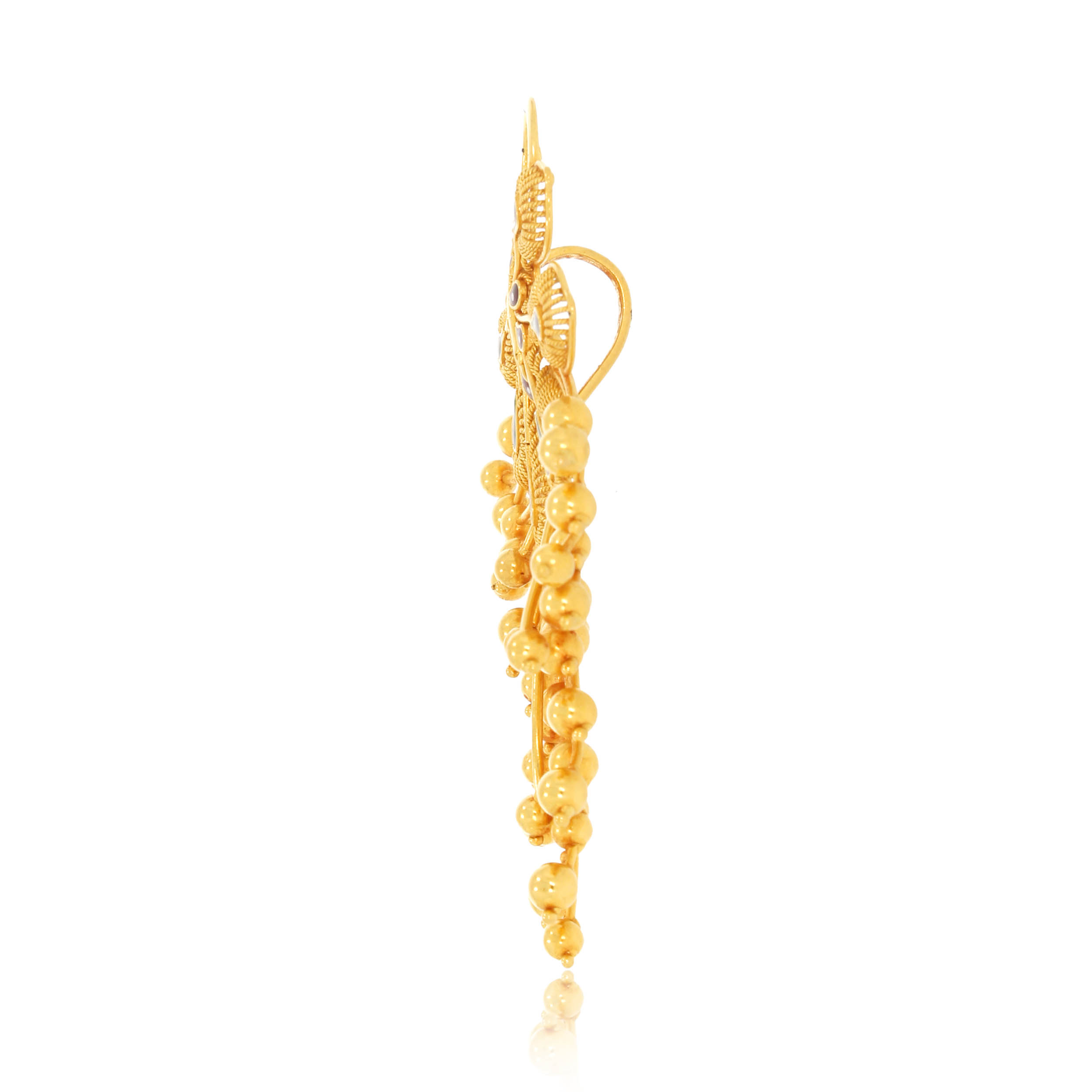 Splendid Plumes Gold Pendant - Senco Gold and Diamonds