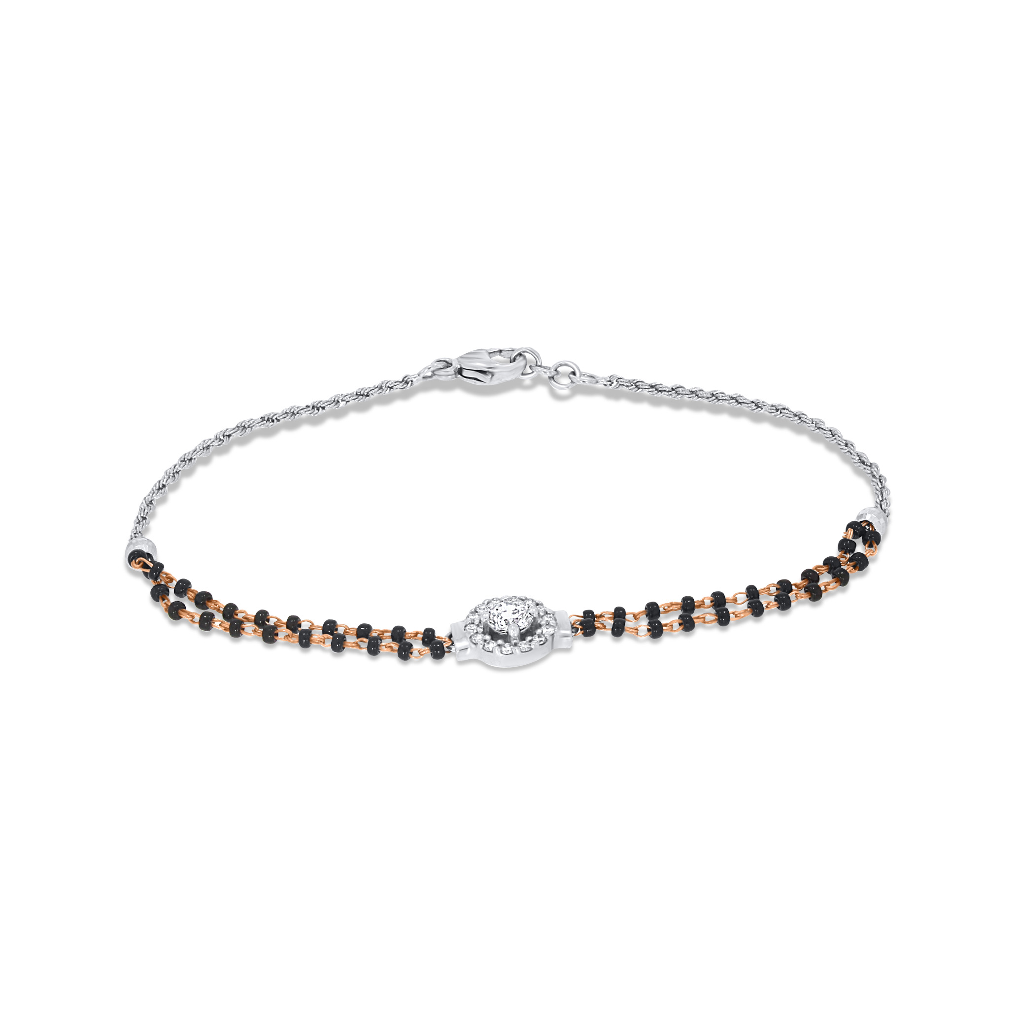 Dazzling Galore Platinum Diamond Bracelet - Senco Gold and Diamonds
