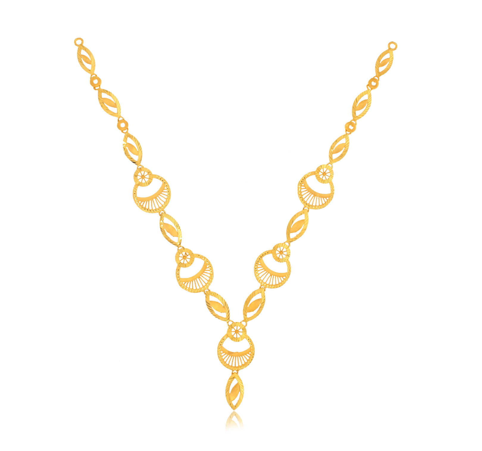 Gold Necklace | Gold Sleek Necklace 