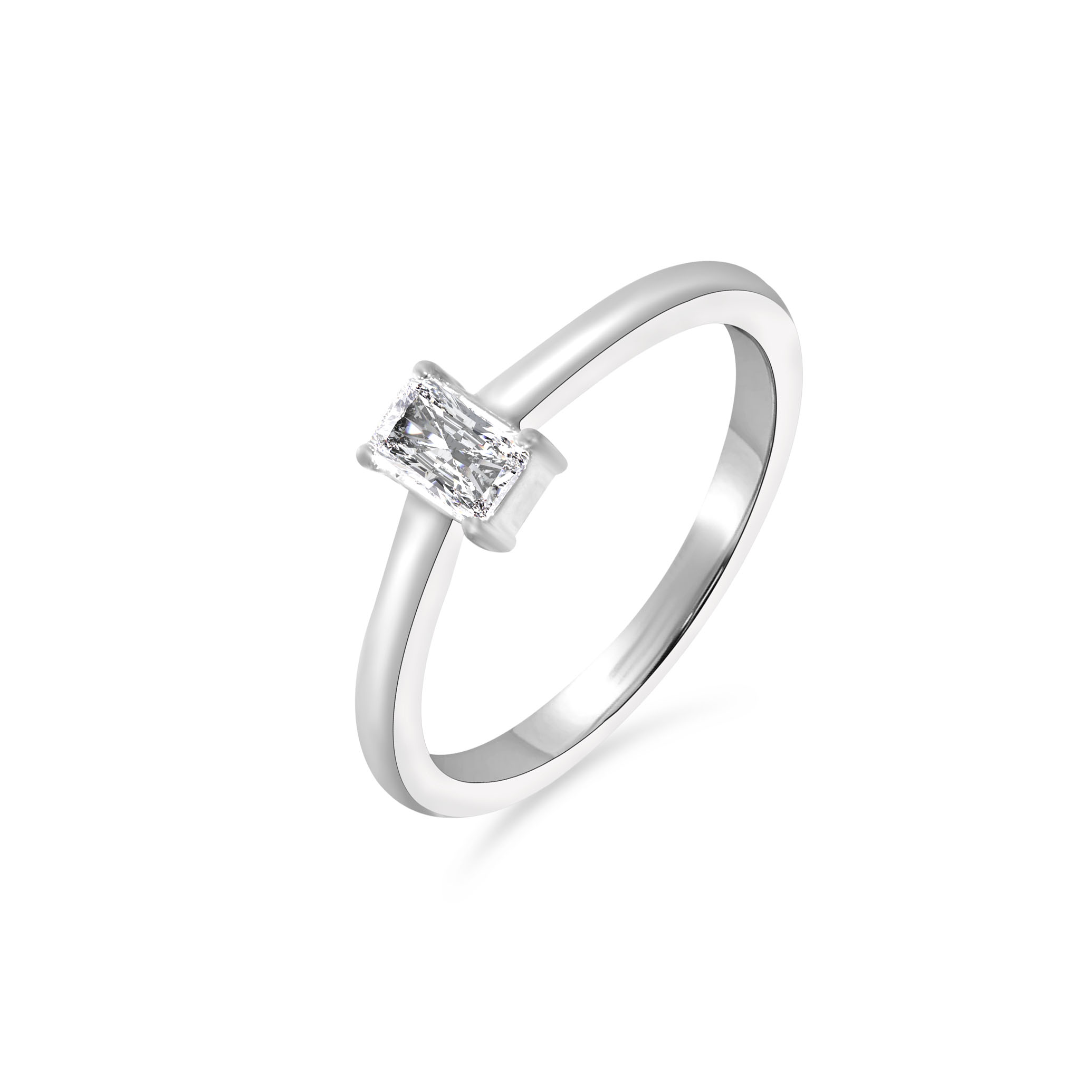 Tranquil Deluxe Platinum Ring - Senco Gold and Diamonds