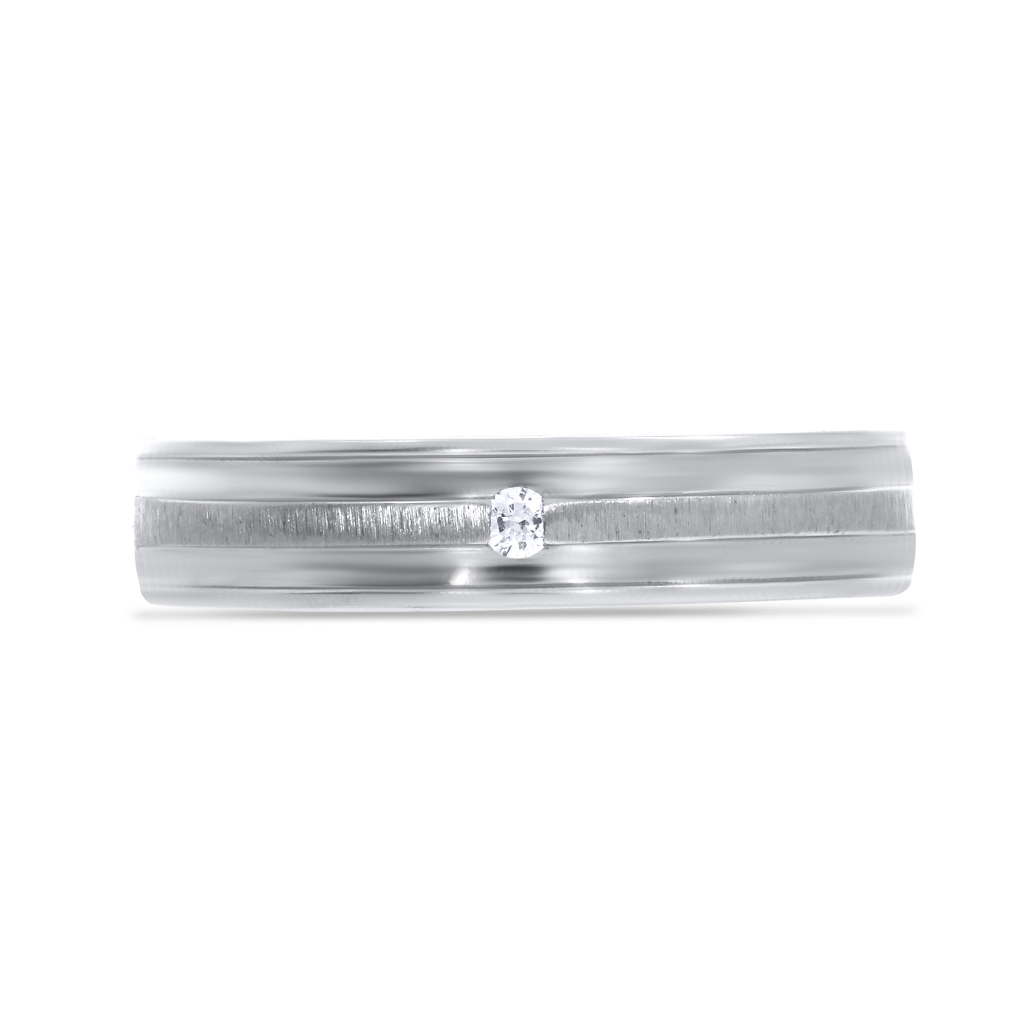 Path of Fashion Platinum Band Ring - Senco Gold and Diamonds