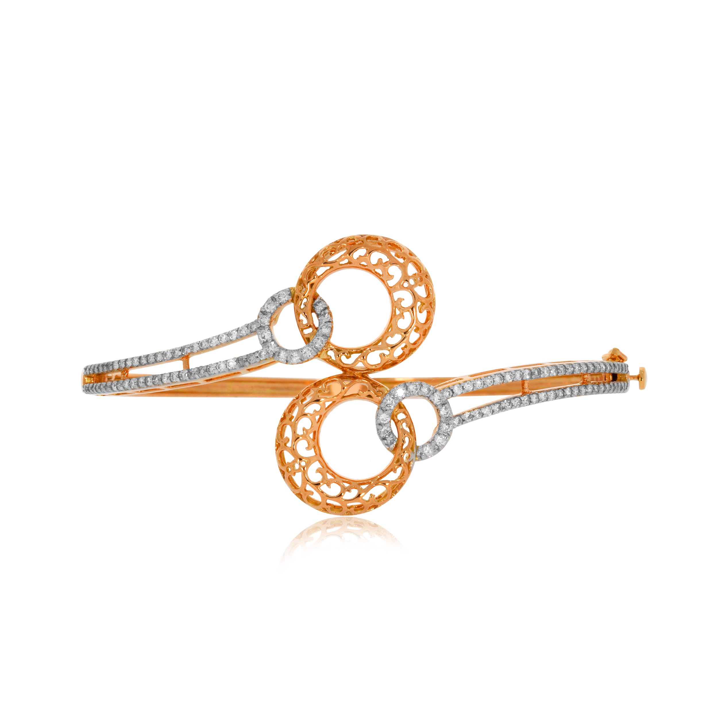 Dual Circlet Diamond Bracelet - Senco Gold and Diamonds