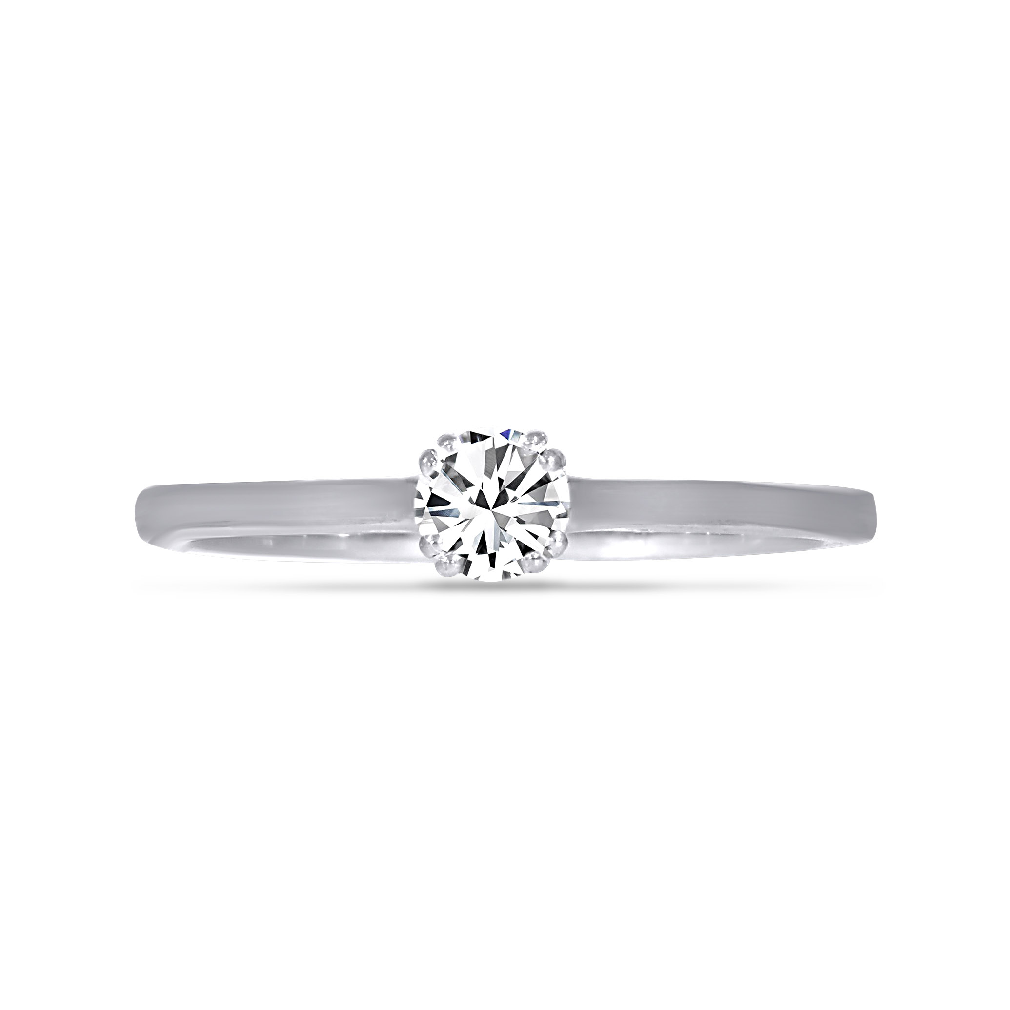 Dazzle Daisy  Platinum Ring - Senco Gold and Diamonds