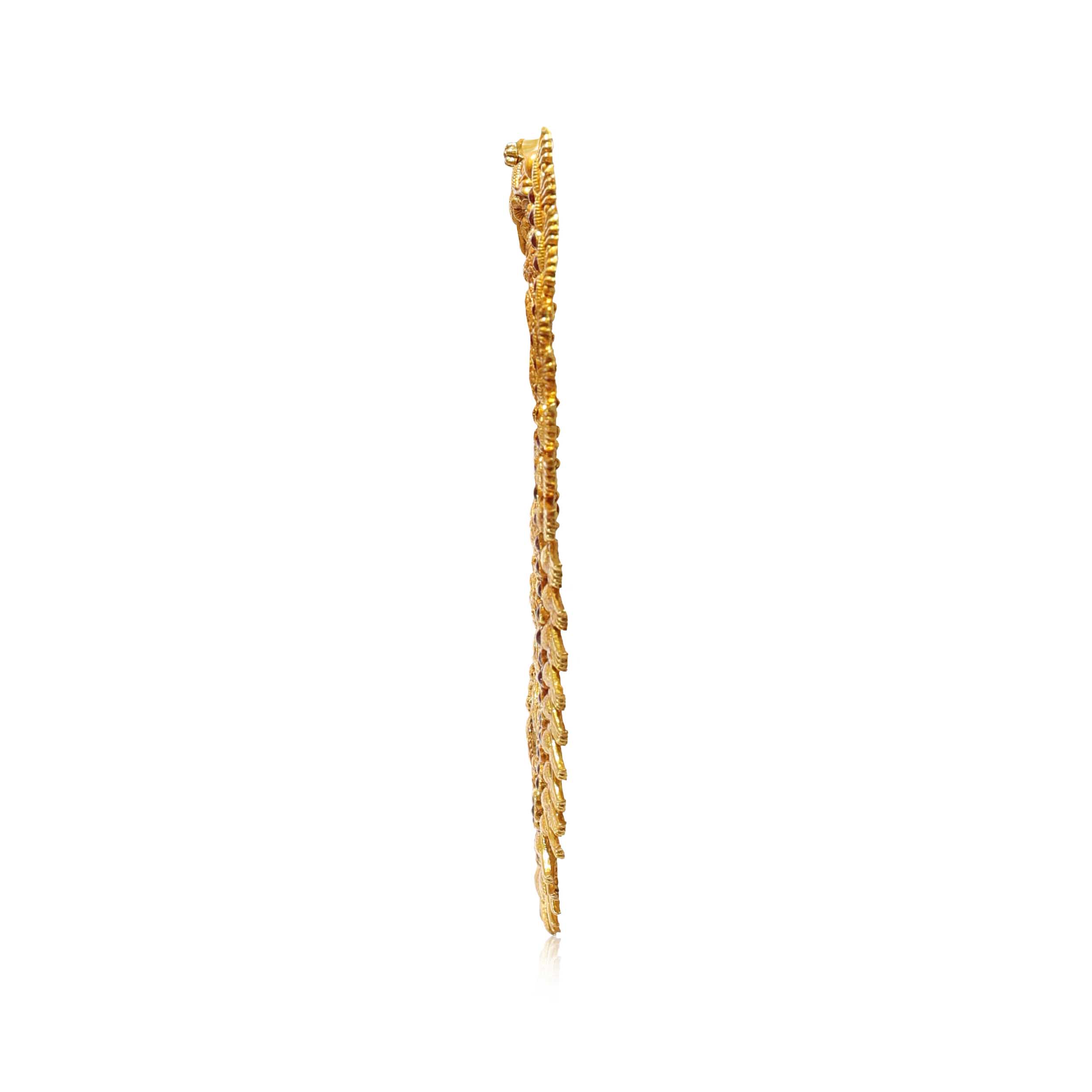 Eternal Blessing Antique Gold Necklace - Senco Gold and Diamonds