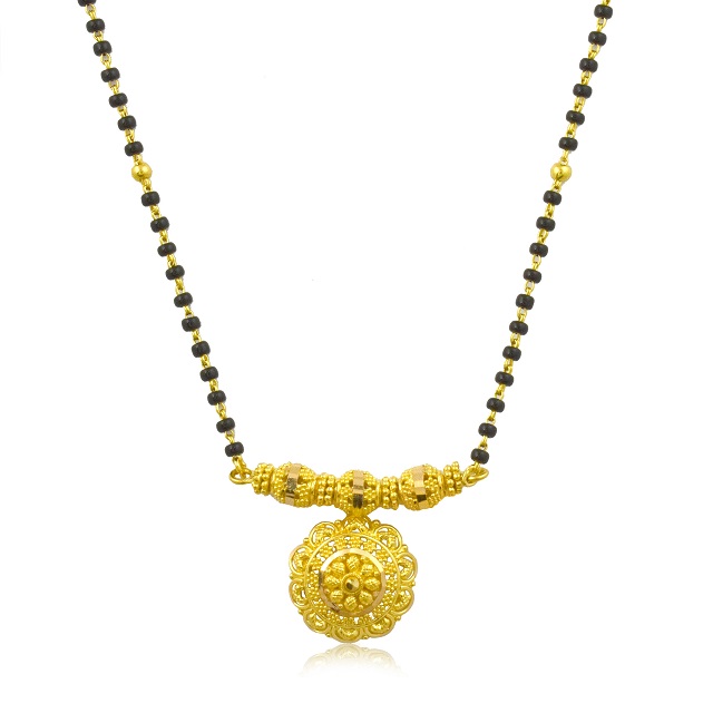 Blessed Union Gold Mangalsutra - Senco Gold and Diamonds