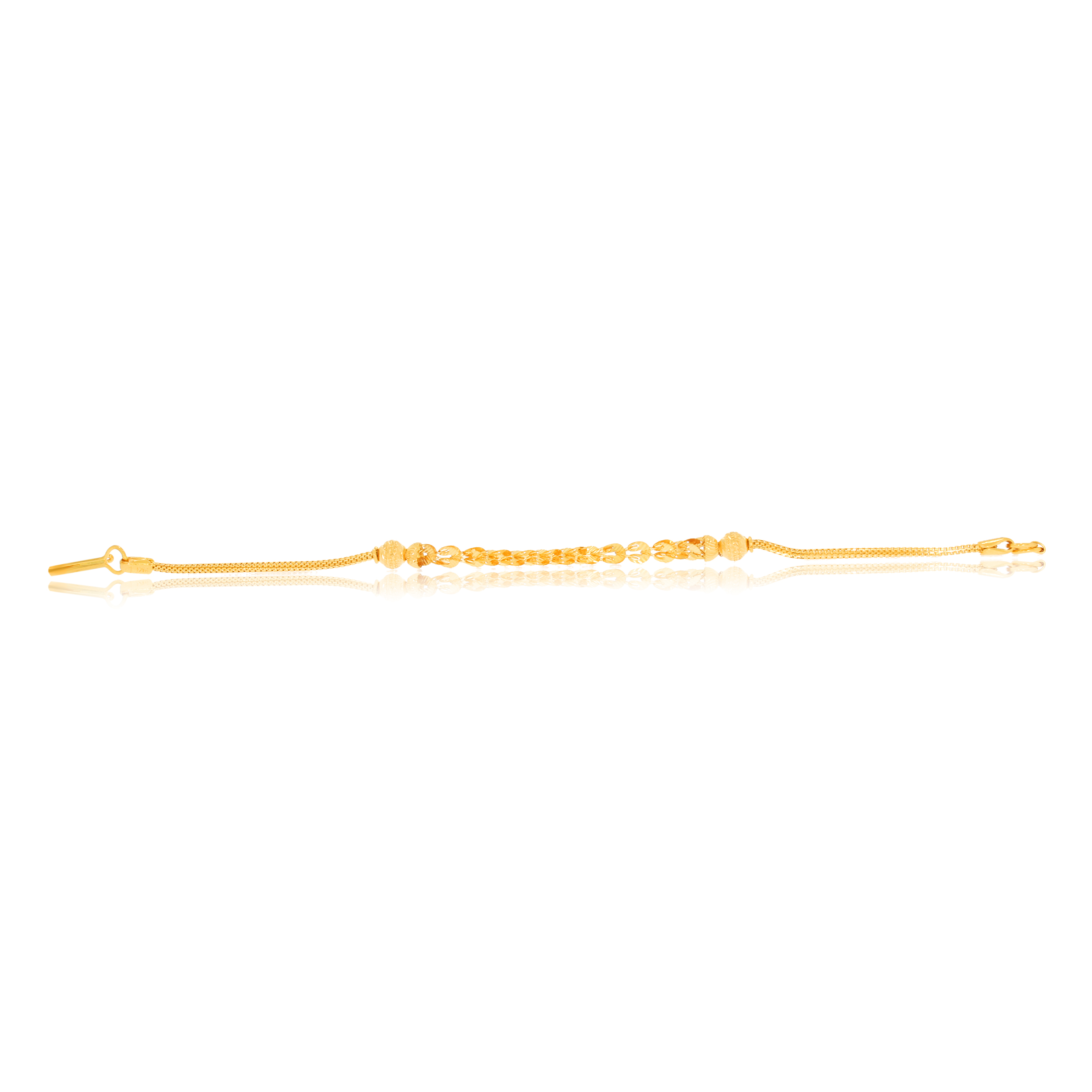 Unique Style Gold Bracelet - Senco Gold and Diamonds