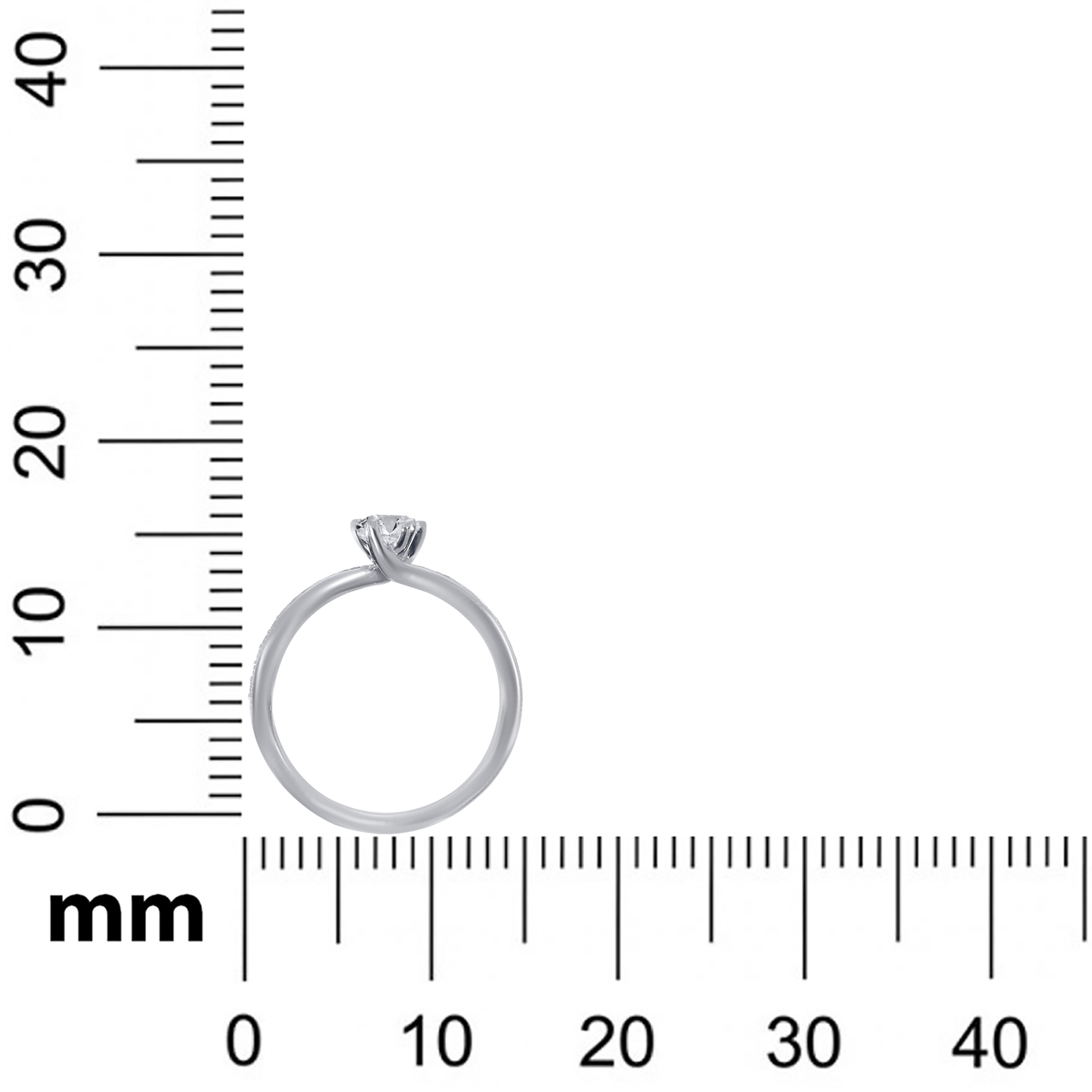 Successive Shimmer Platinum Ring - Senco Gold and Diamonds