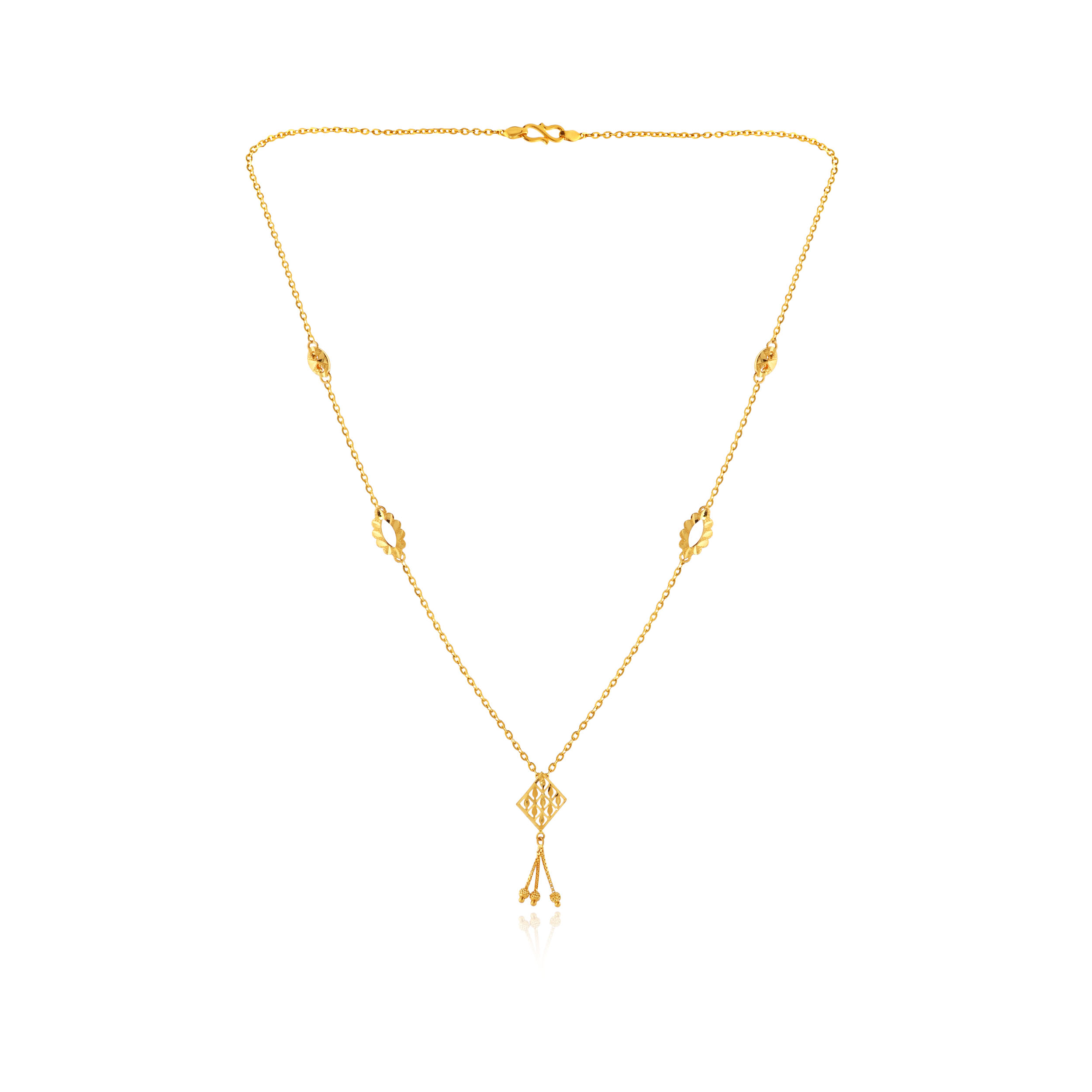 Kite Connect Gold Chain Pendant - Senco Gold and Diamonds
