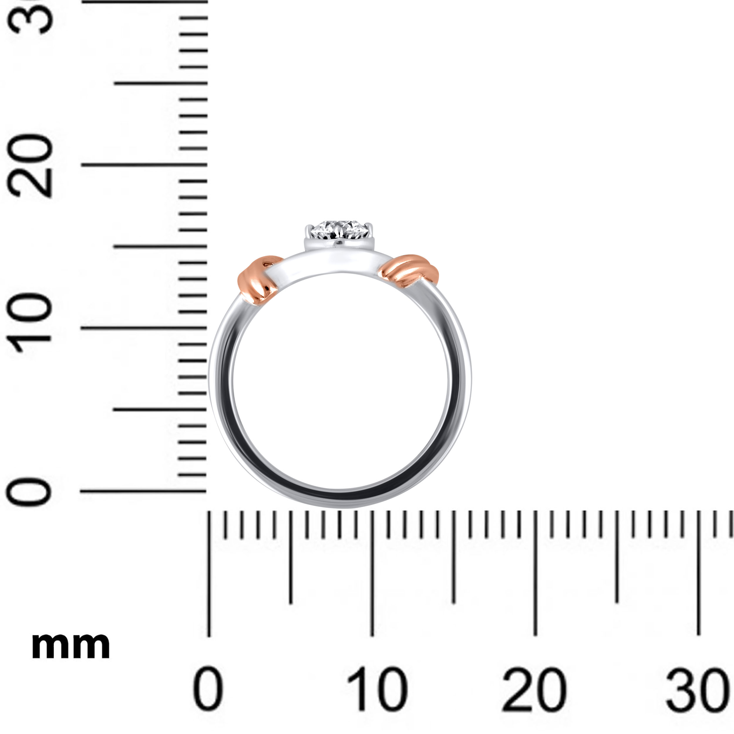 Sparkling Bond Platinum Ring - Senco Gold and Diamonds