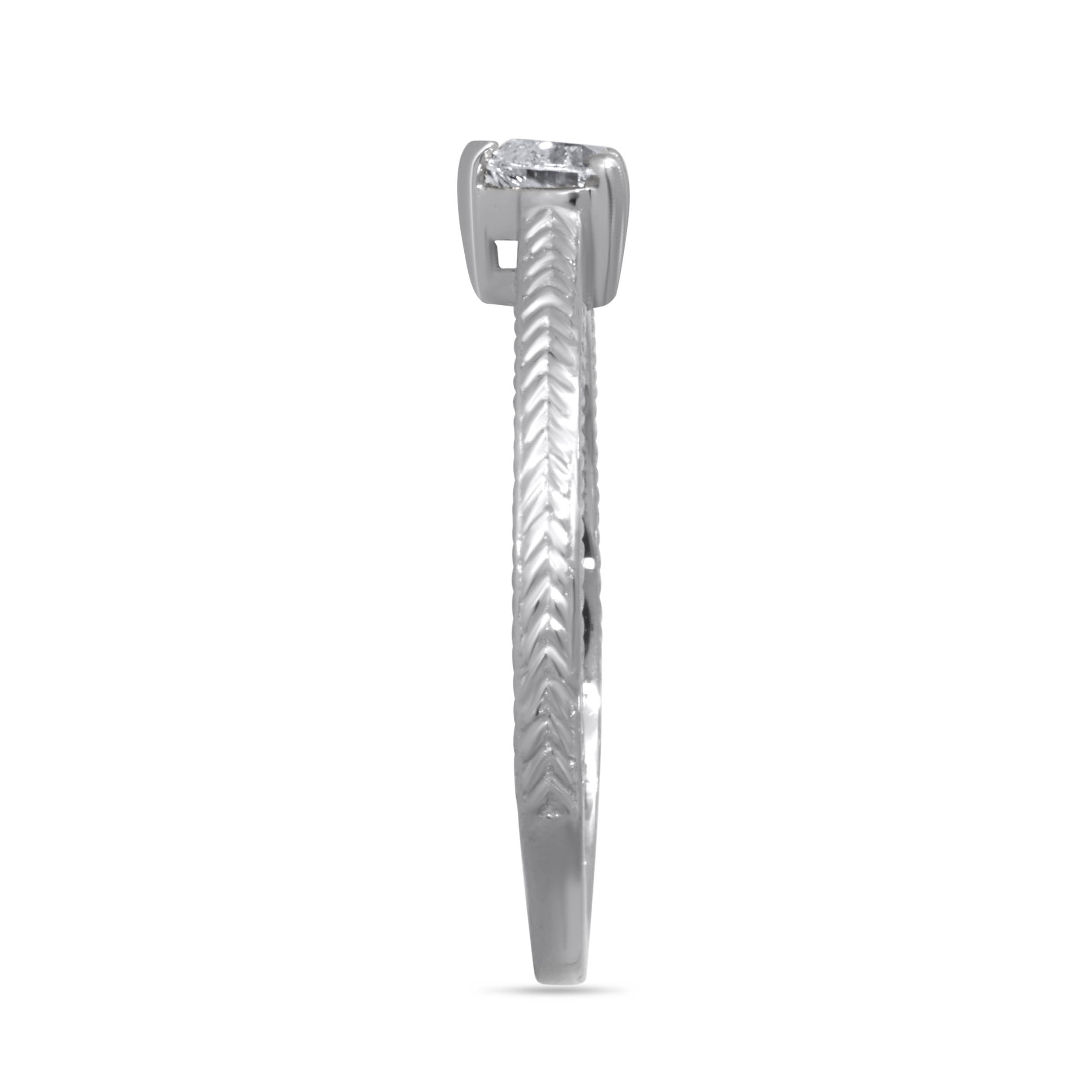 Shimmering Love Platinum Ring - Senco Gold and Diamonds