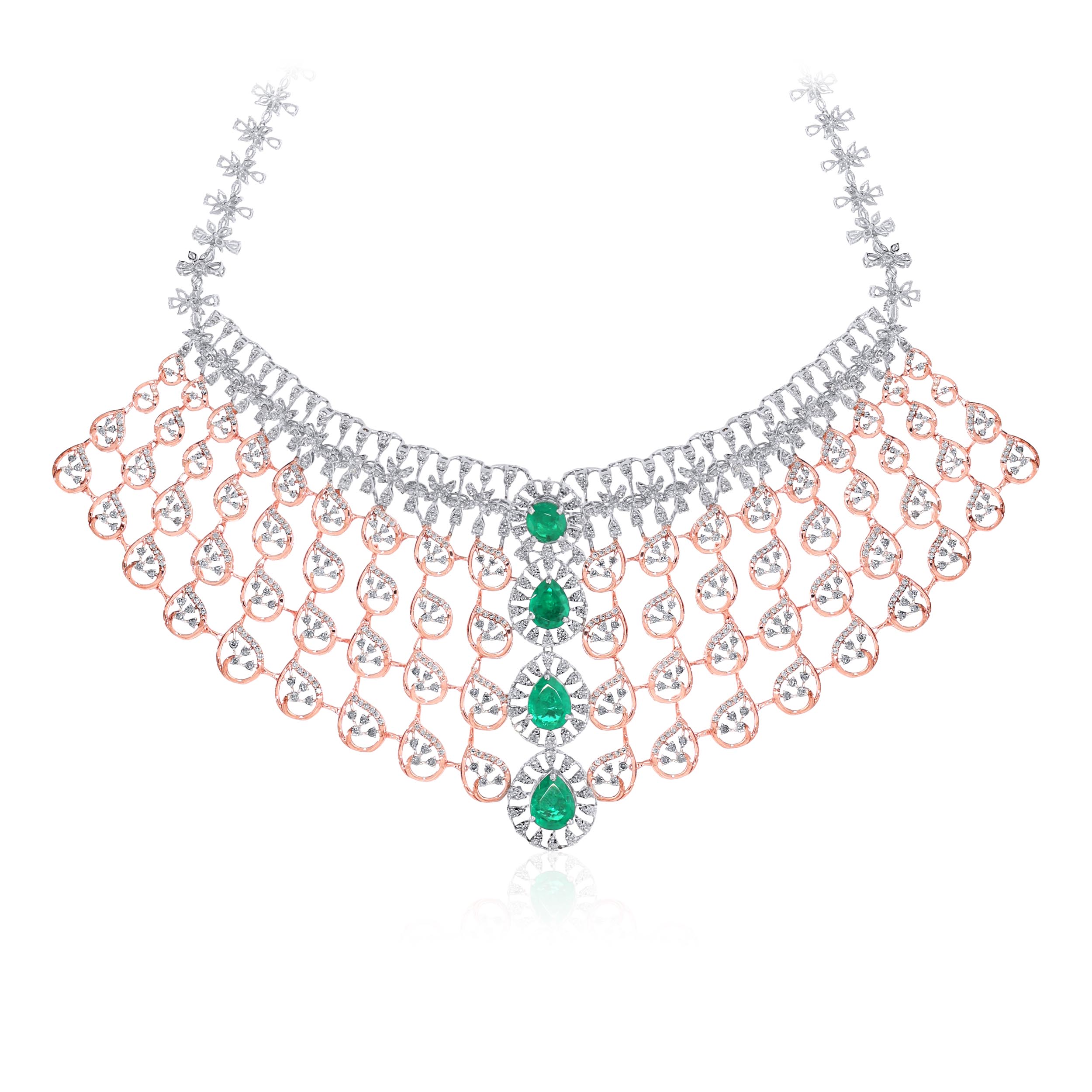 Imperial Grace Diamond Choker Necklace - Senco Gold and Diamonds
