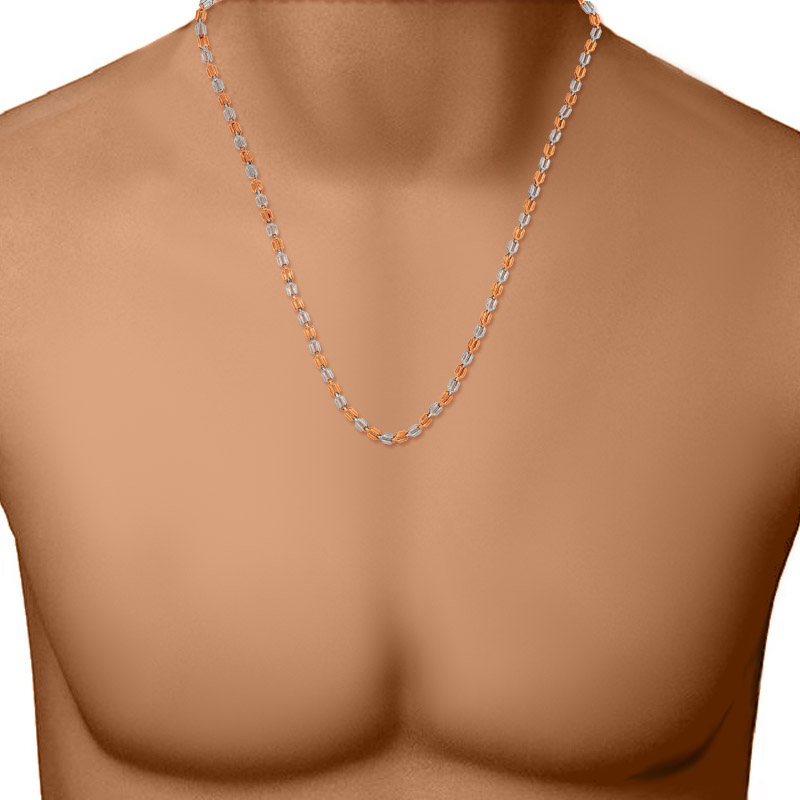 A Pleasing Platinum Men's Chain - Senco Gold and Diamonds