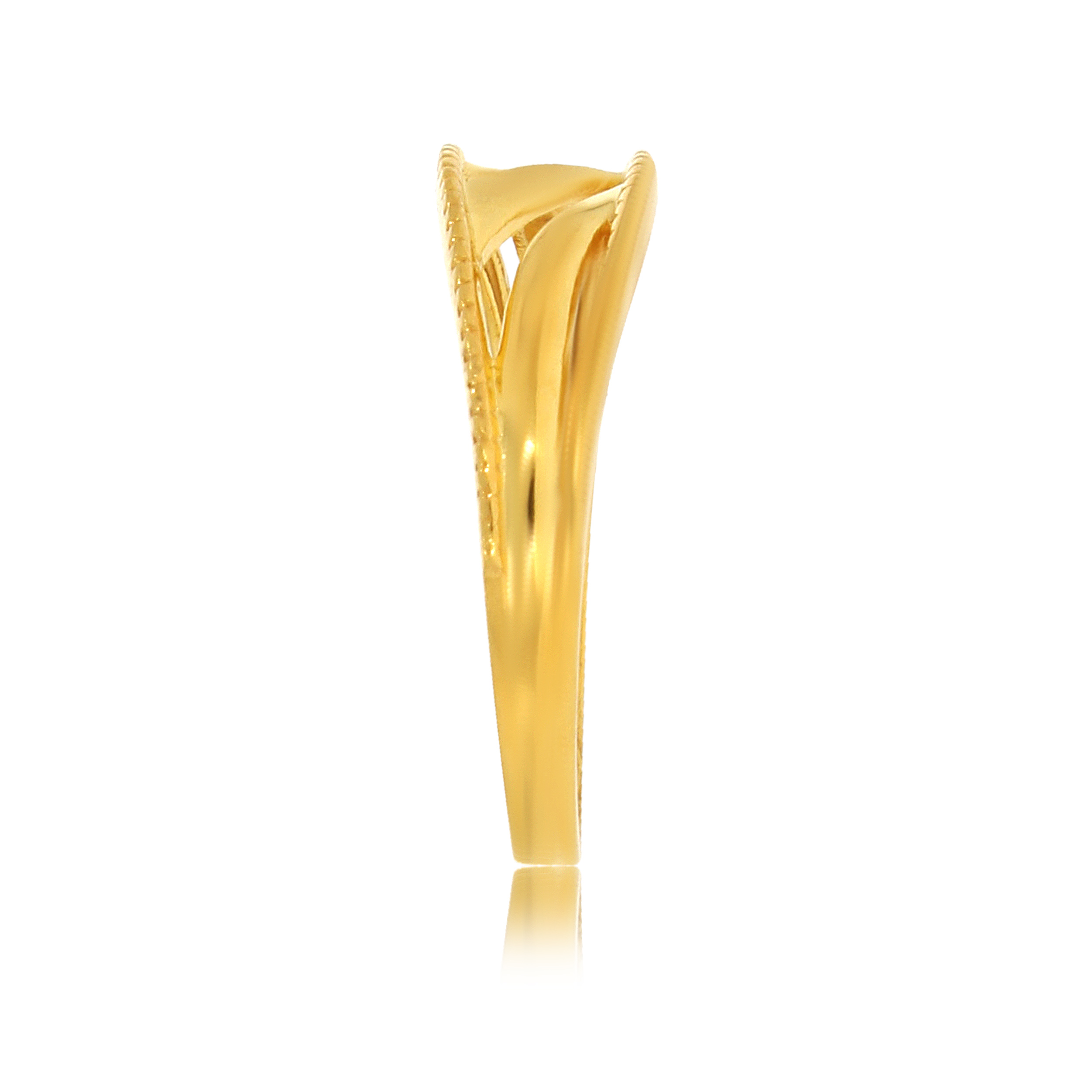 Rezi Embrace Gold Ring - Senco Gold and Diamonds