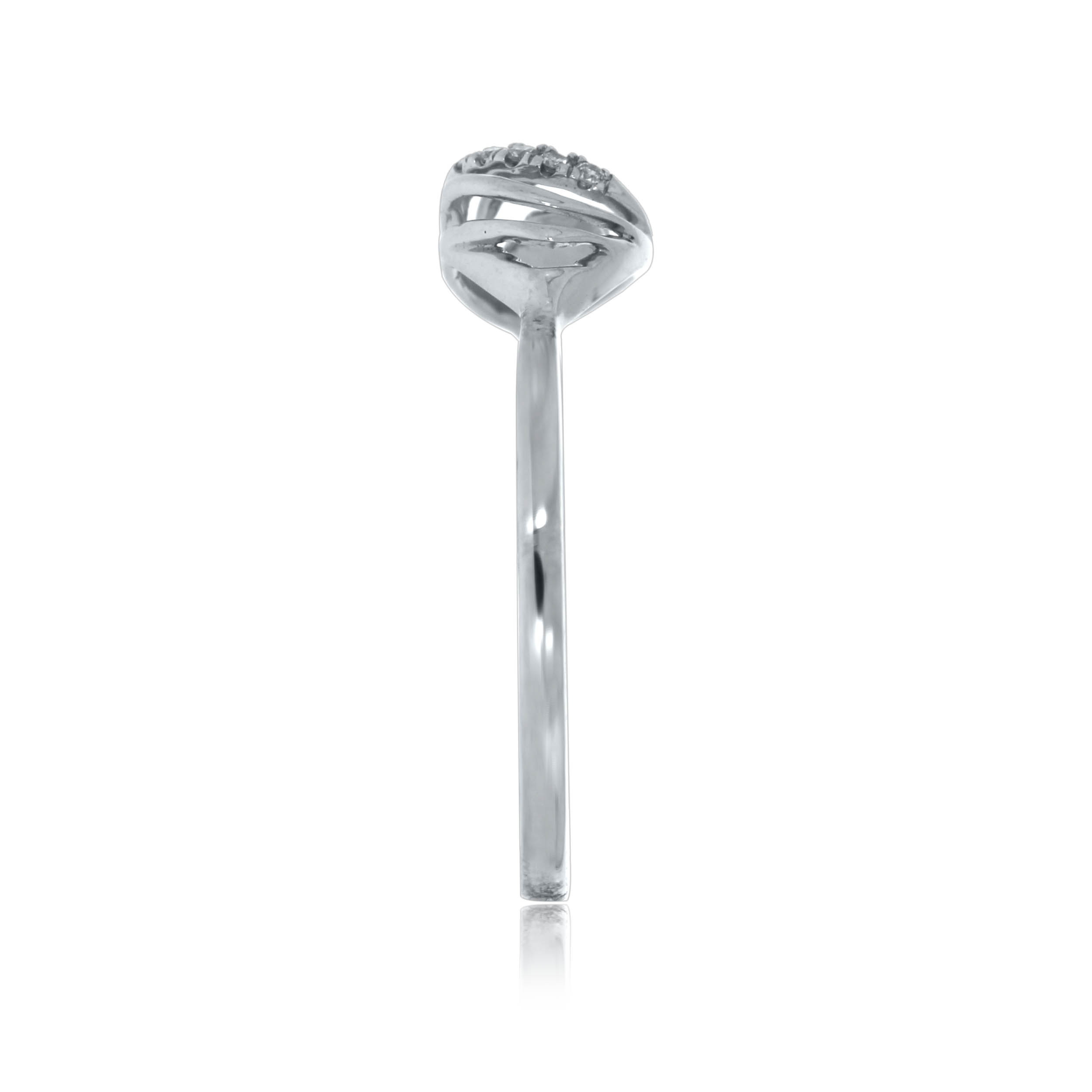 Conch Shine Platinum Ring - Senco Gold and Diamonds