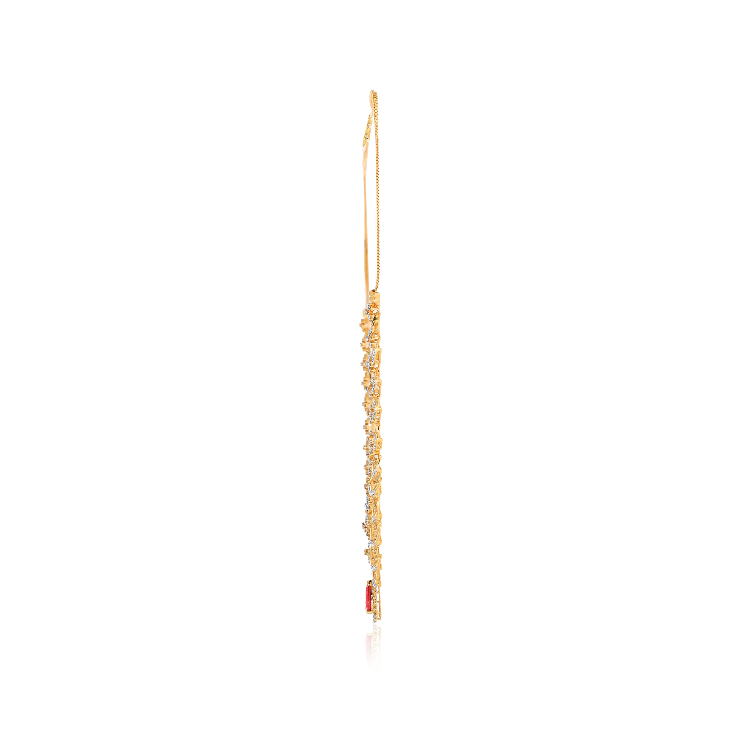 Bloomed Opulence Diamond Necklace - Senco Gold and Diamonds