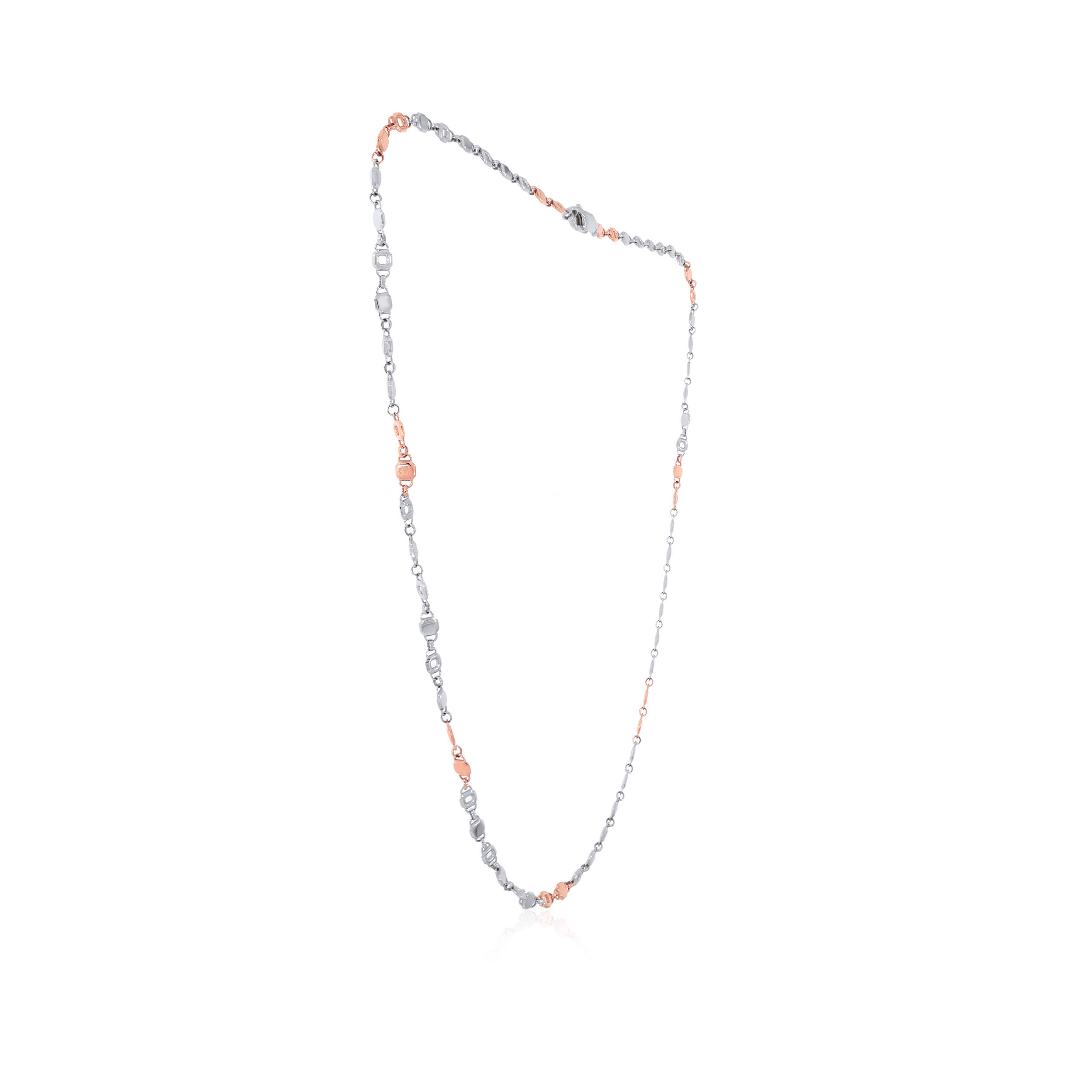 Cubical Fusion Unisex Platinum Chain - Senco Gold and Diamonds