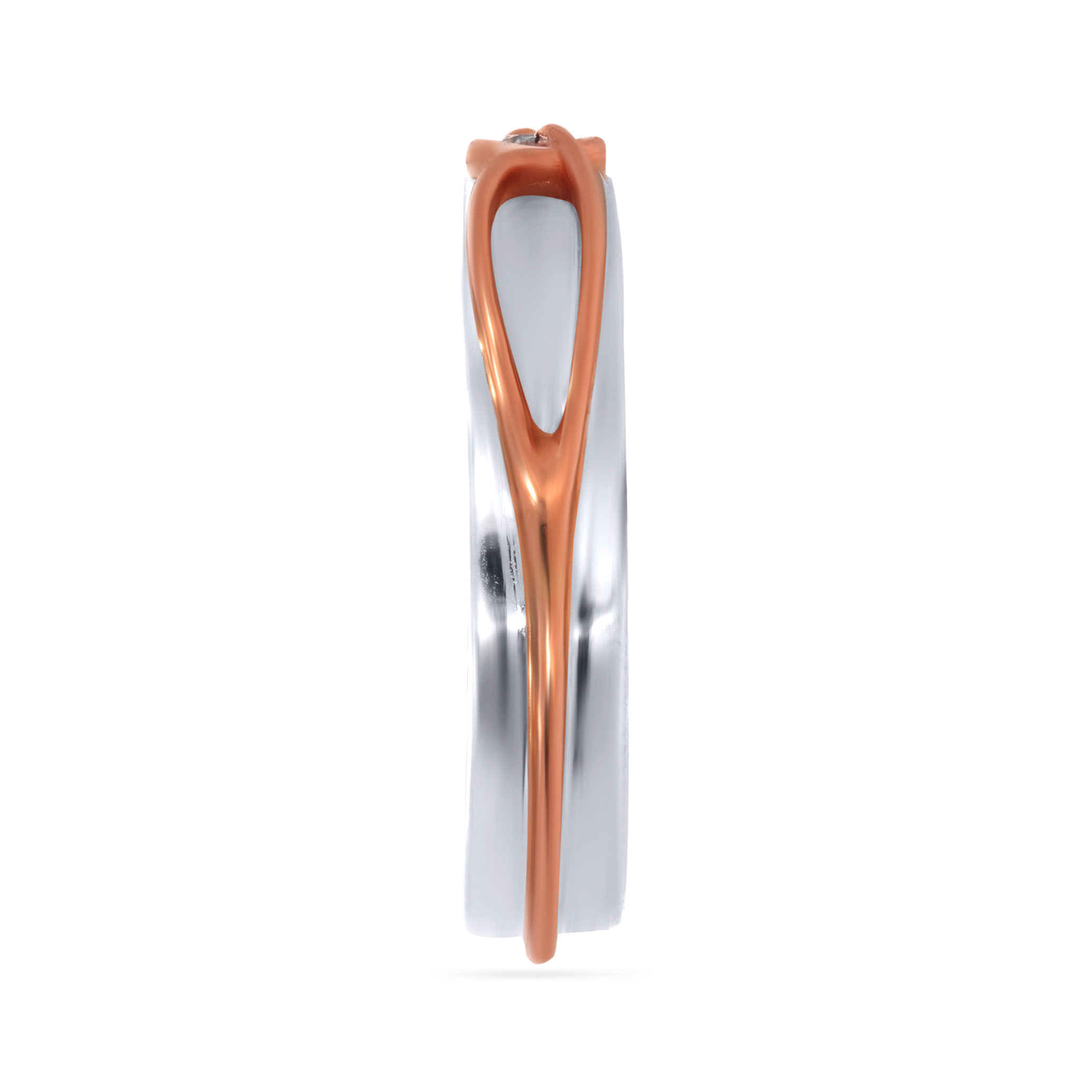 Valiant Vision Men Platinum Band Ring - Senco Gold and Diamonds