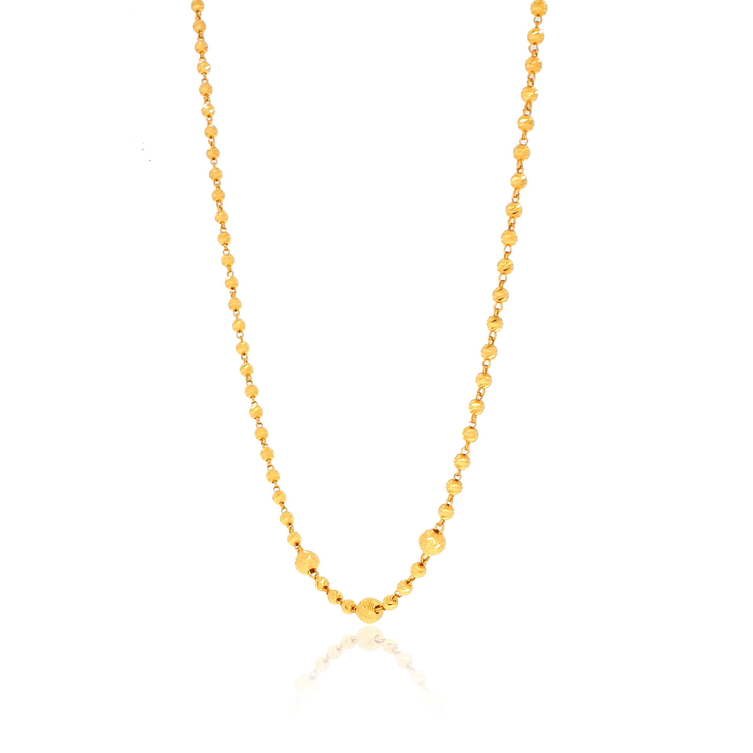 Modish Statement Gold Chain - Senco Gold and Diamonds