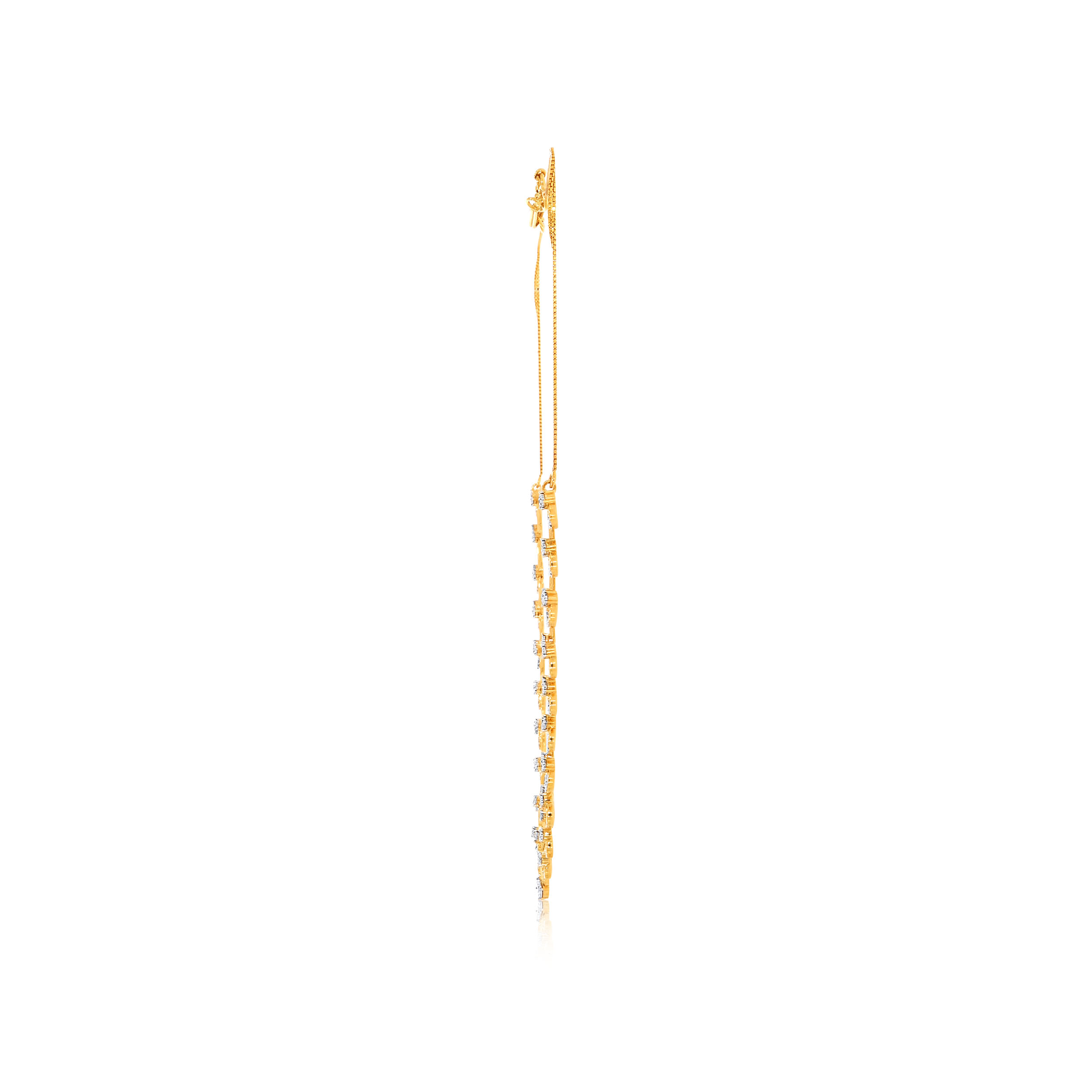 Merry Spheres Diamond Necklace - Senco Gold and Diamonds