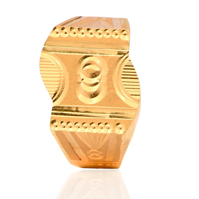 Heroic Vigour Men Gold Ring - Senco Gold and Diamonds