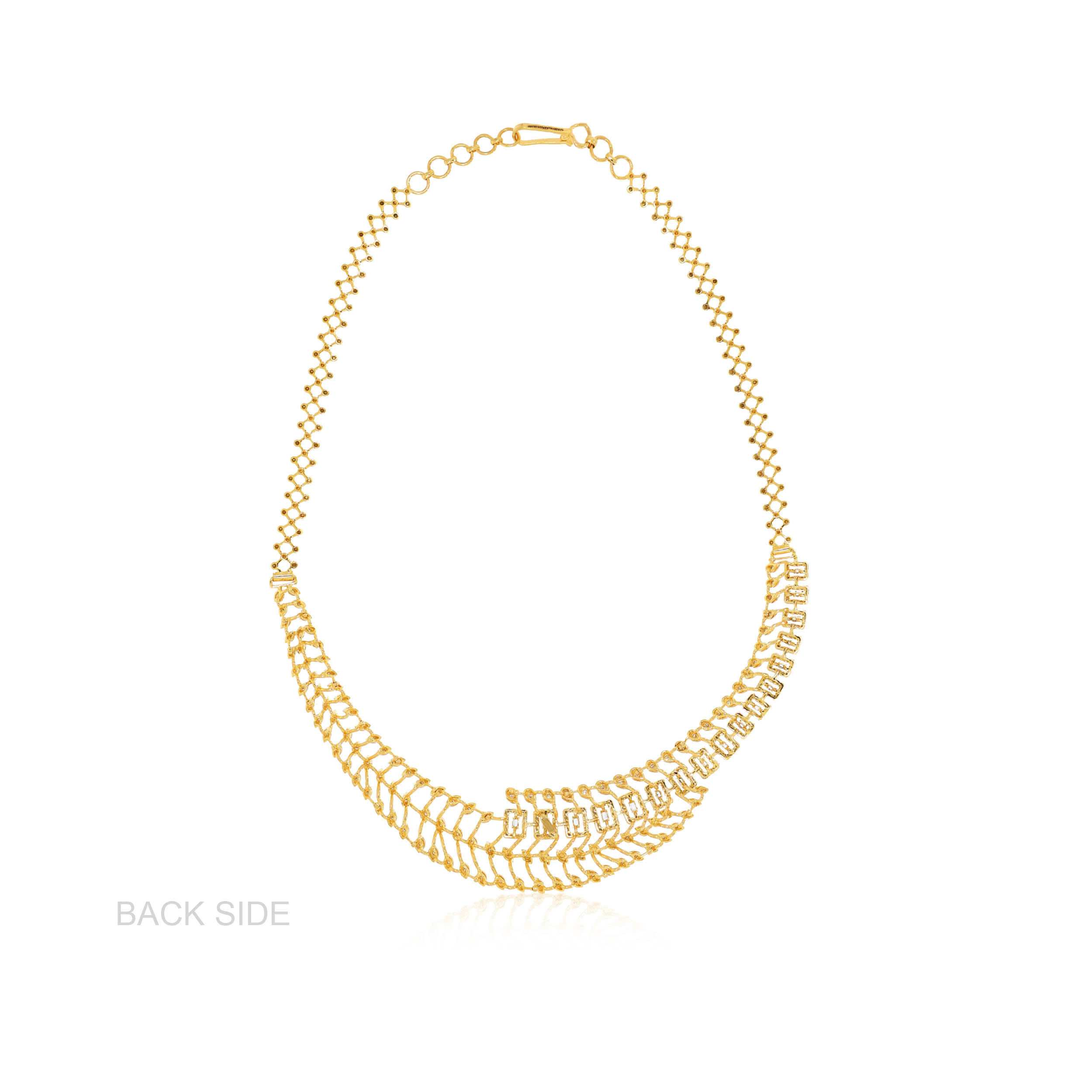 Flowy Petals Diamond Necklace - Senco Gold and Diamonds