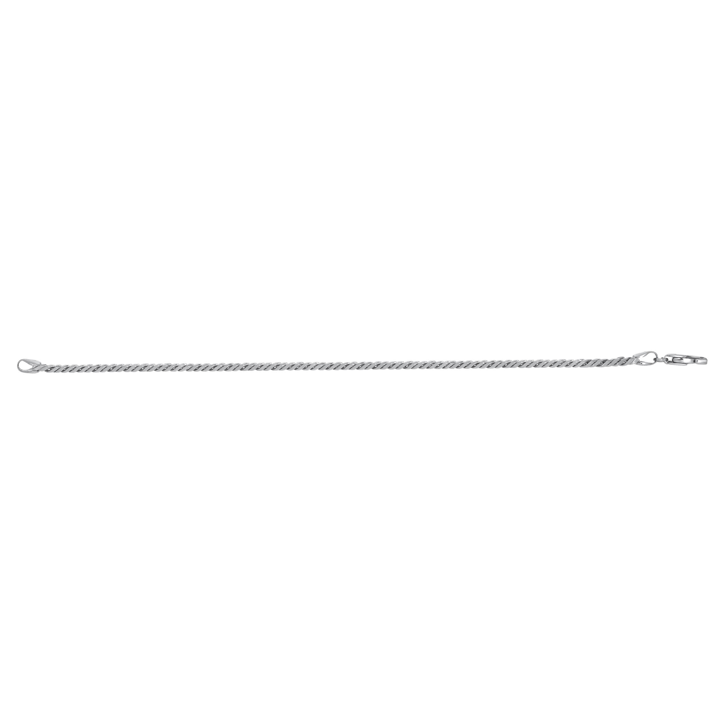 Overlapping Radiance Men's Platinum Wristlet - Senco Gold and Diamonds