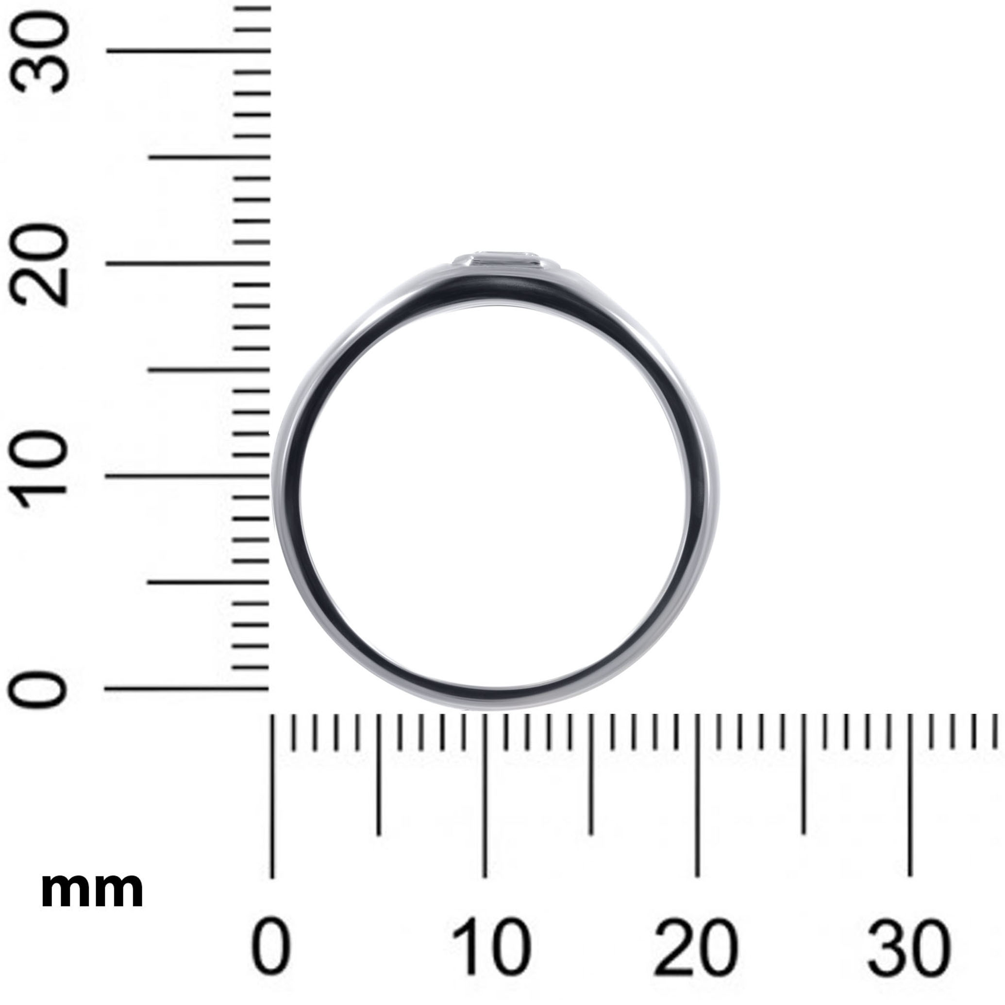 Classic Hero Men's  Platinum Ring - Senco Gold and Diamonds
